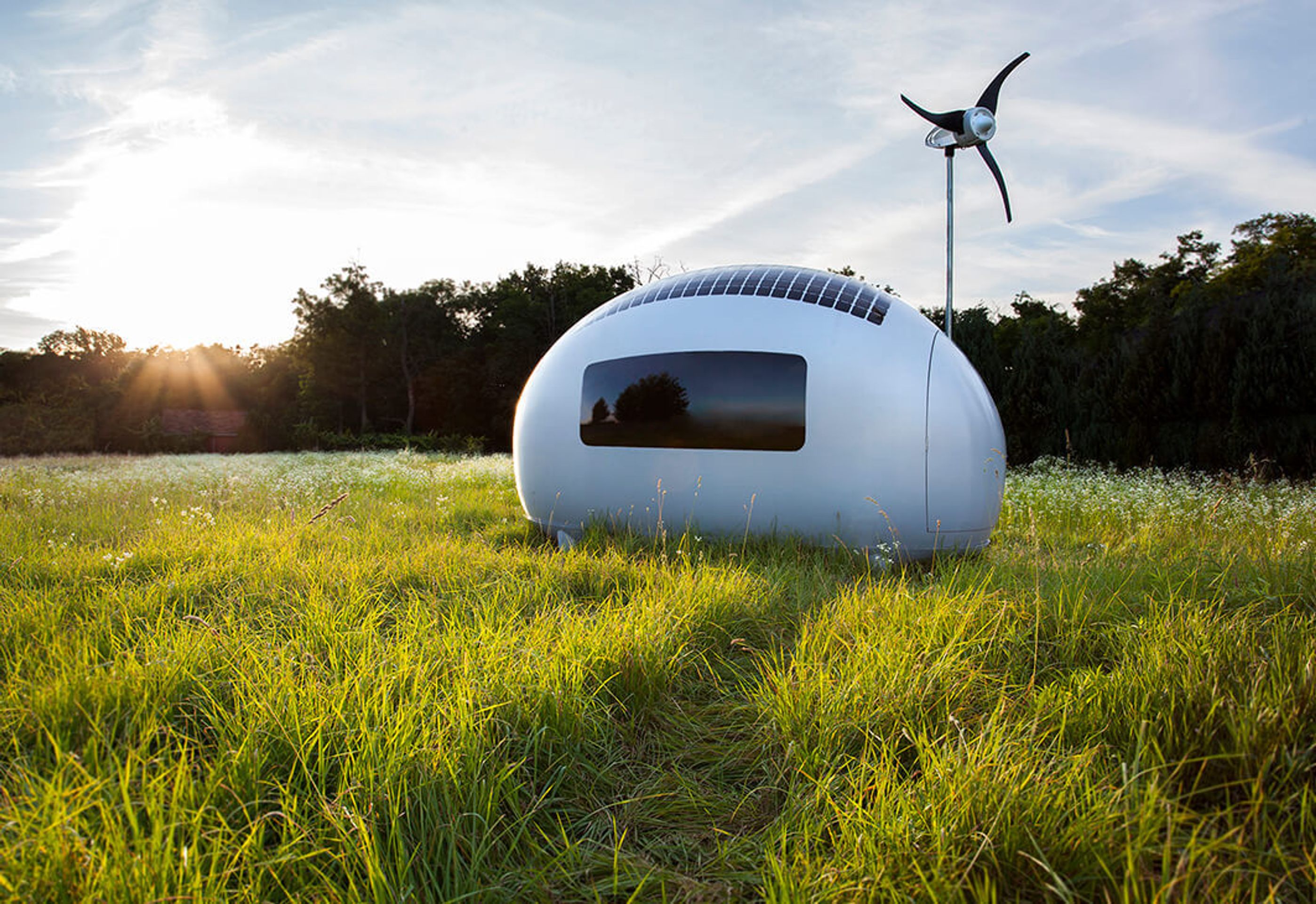 Ekologické minidomečky Ecocapsule - 1 - GALERIE: Ekologické minidomečky Ecocapsule (1/6)
