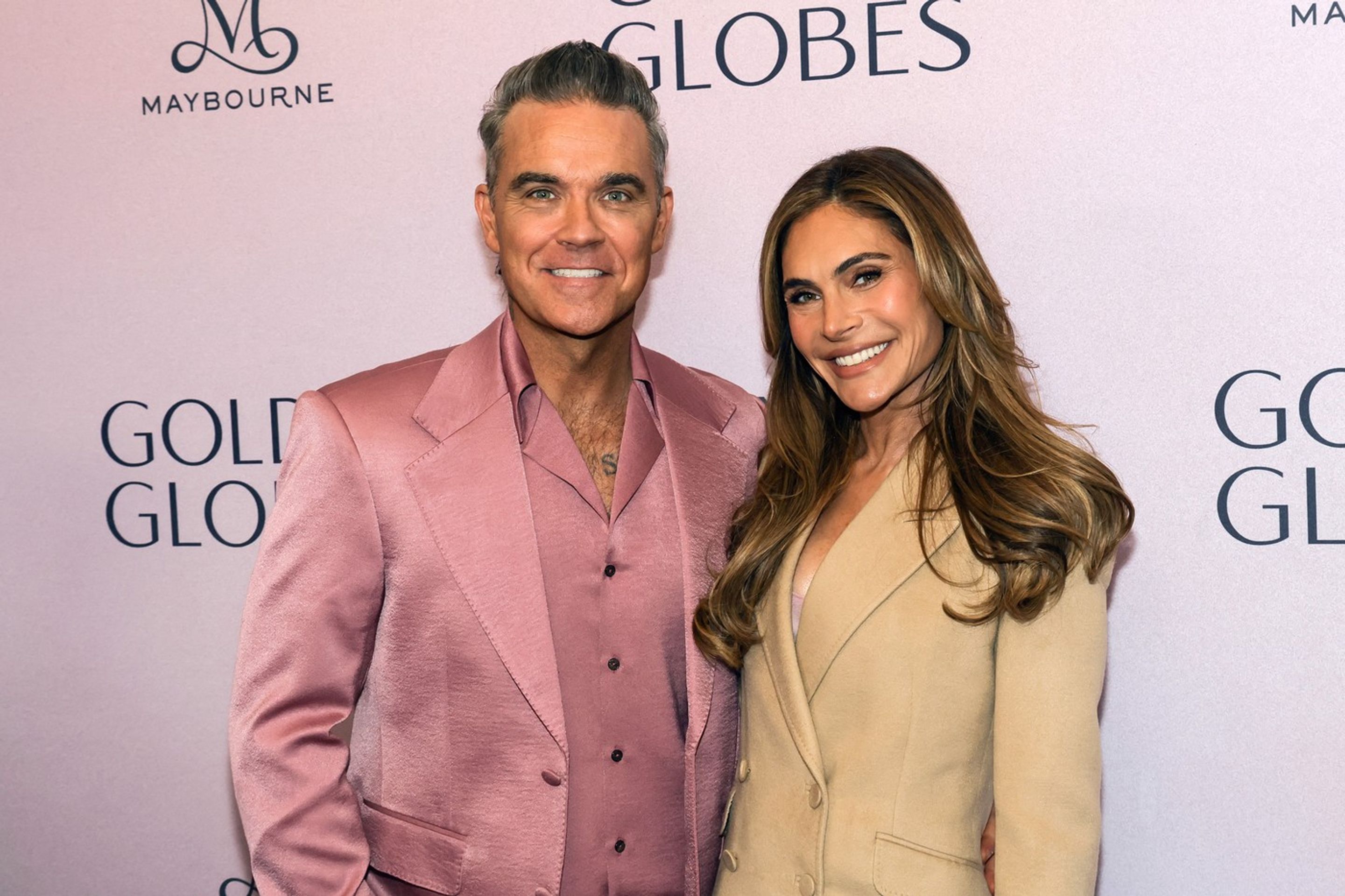 Robbie Williams a Ayda Field, 17. 12. 2024 Zlaté glóby - Robbie Williams (2/5)