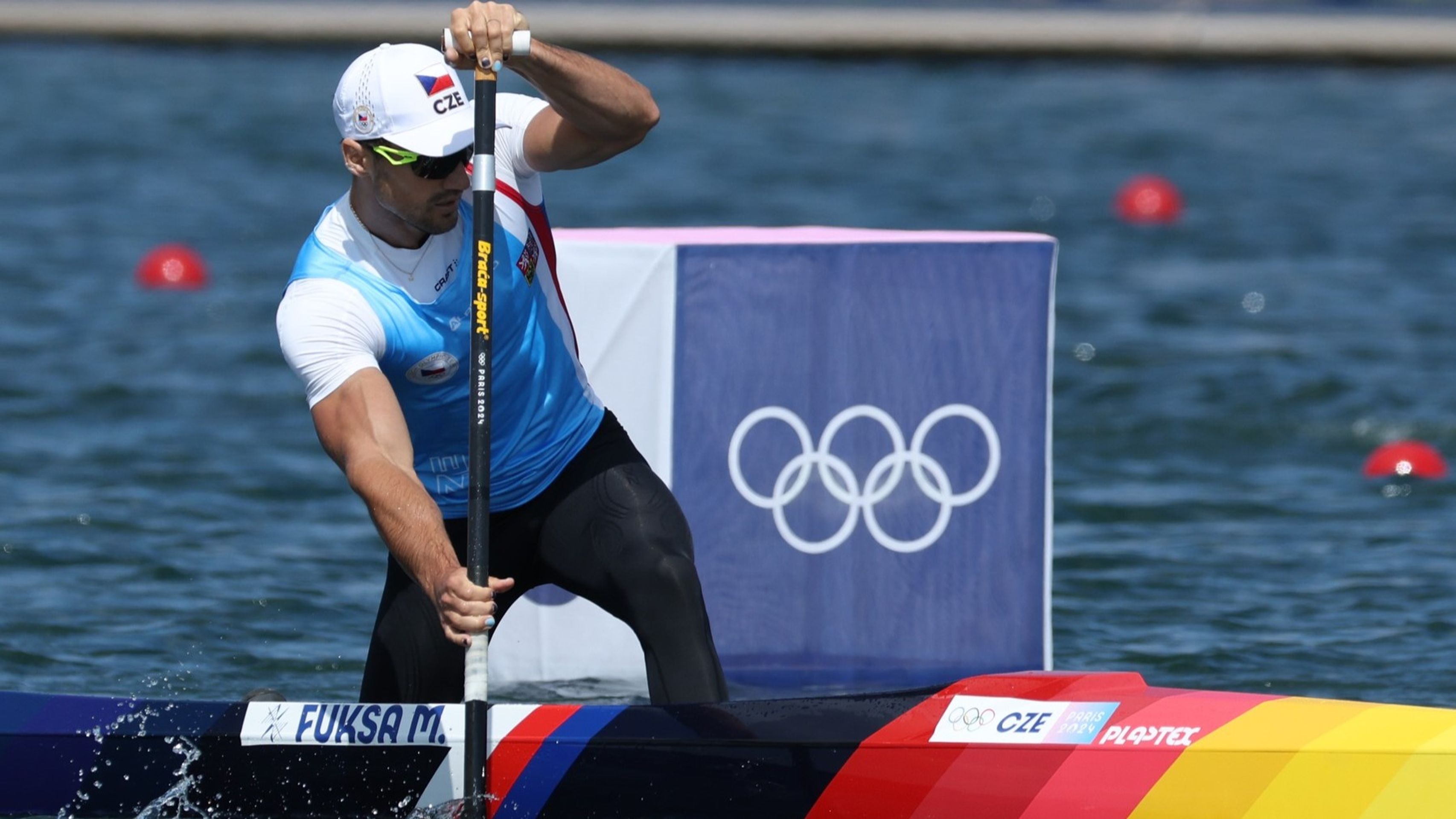 Martin Fuksa - Kanoista Martin Fuksa má z olympiády v Paříži zlatou medaili (4/9)