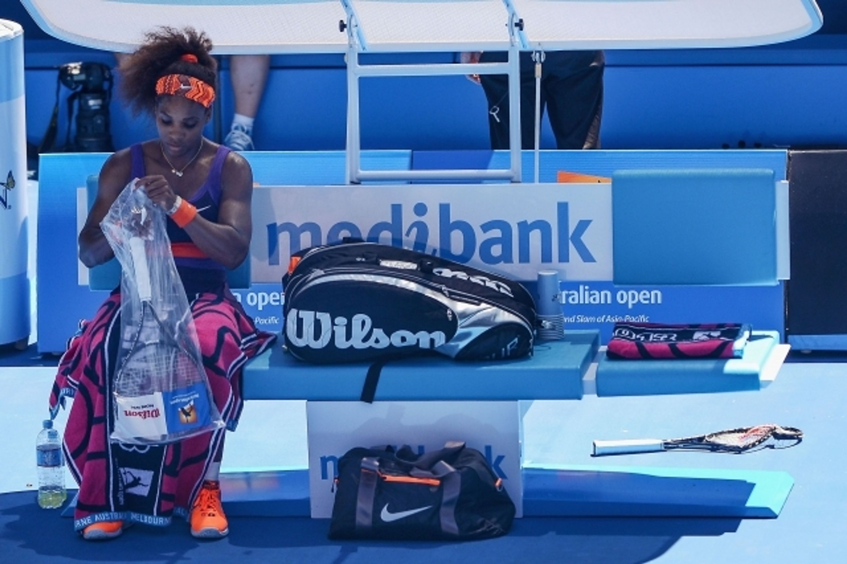 Serena Williamsová končí na Australian Open - 4 - GALERIE: Serena Williamsová v Melbourne končí (1/14)
