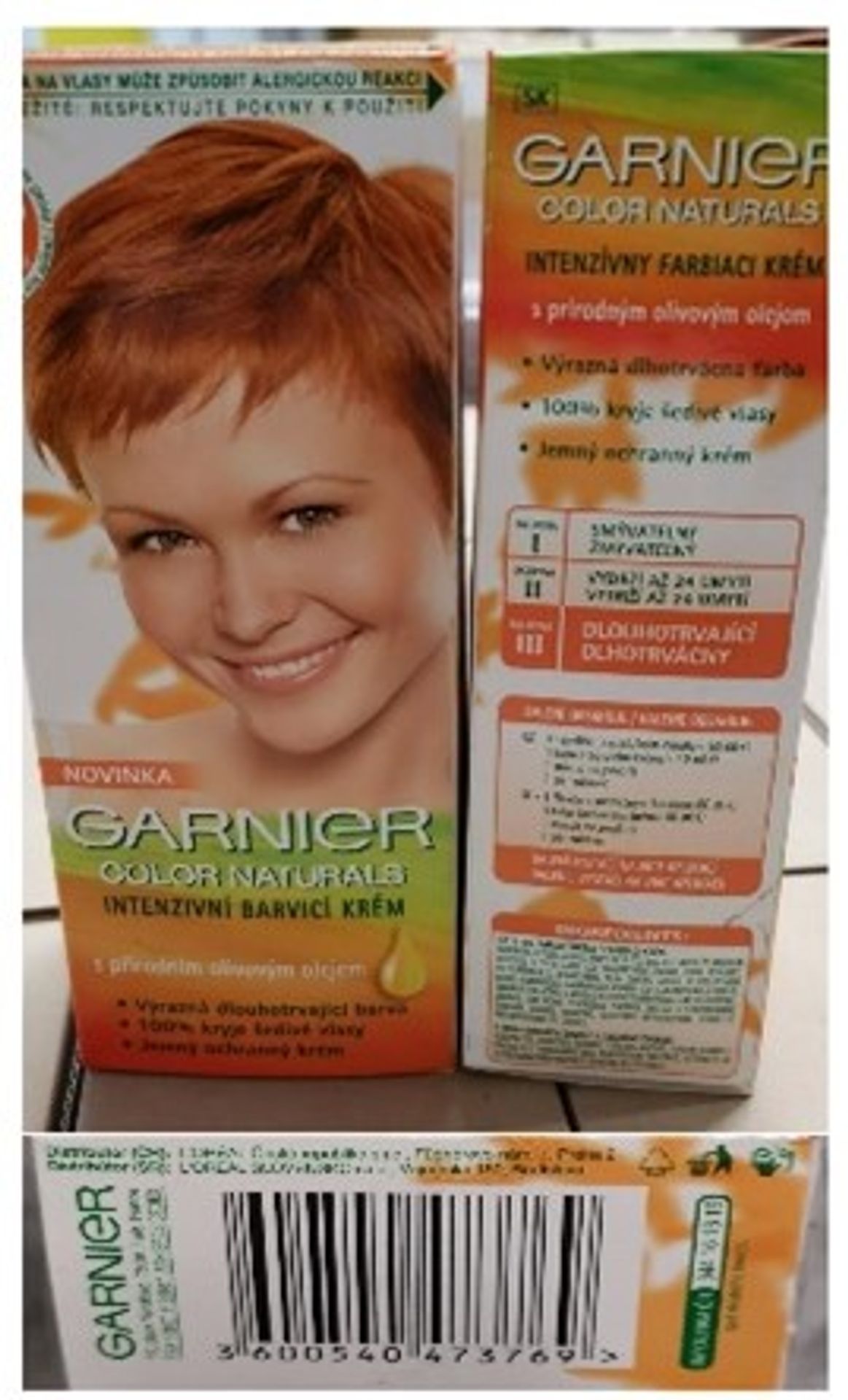 Barva na vlasy Garnier colore naturale - Zdraví nebezpečná kosmetika (9/20)