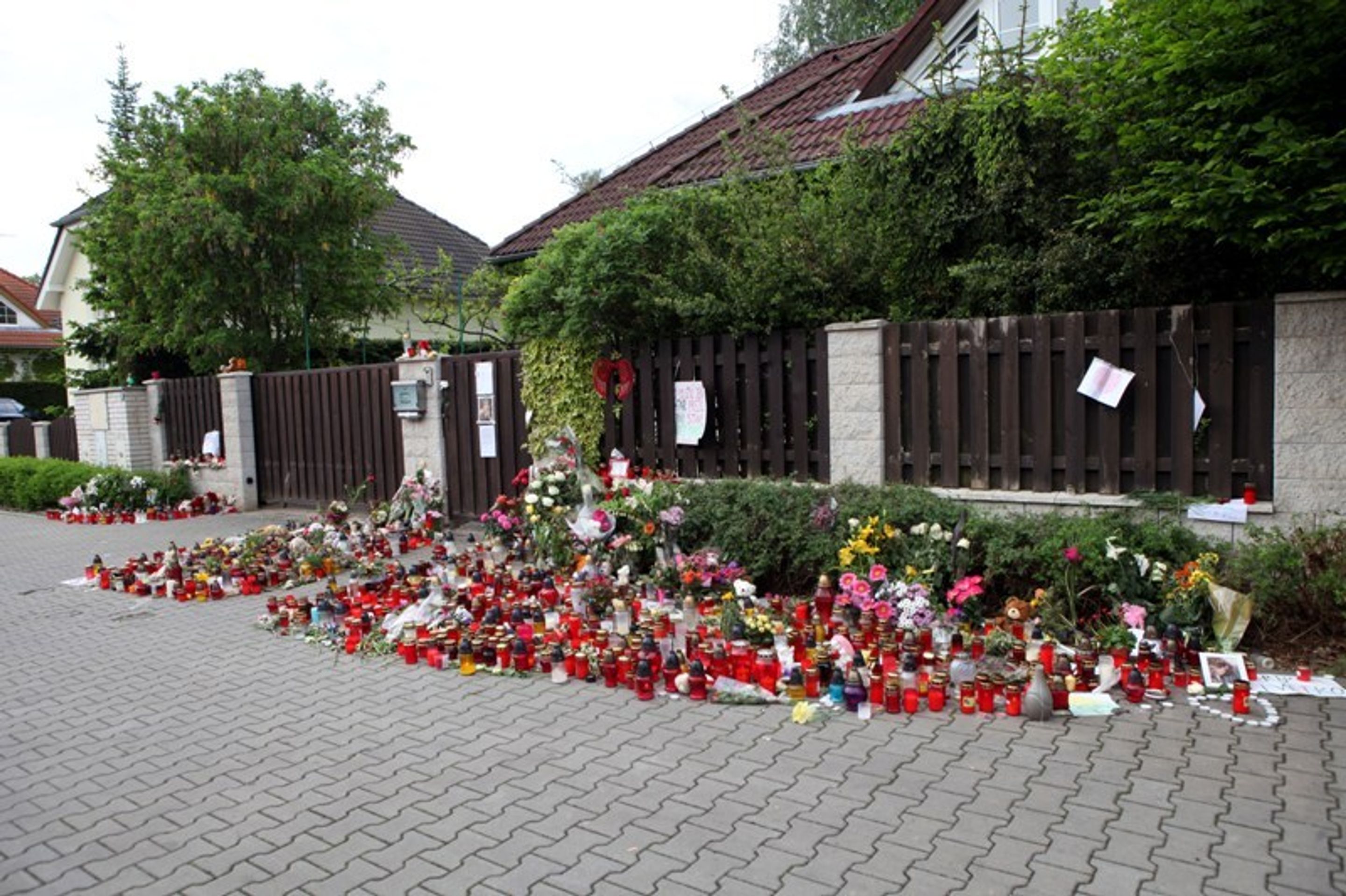 Pokuta pro Rychtáře a svíčky před domem Ivety Bartošové - 1 - GALERIE: Pokuta pro Rychtáře a svíčky před domem Ivety Bartošové (4/5)