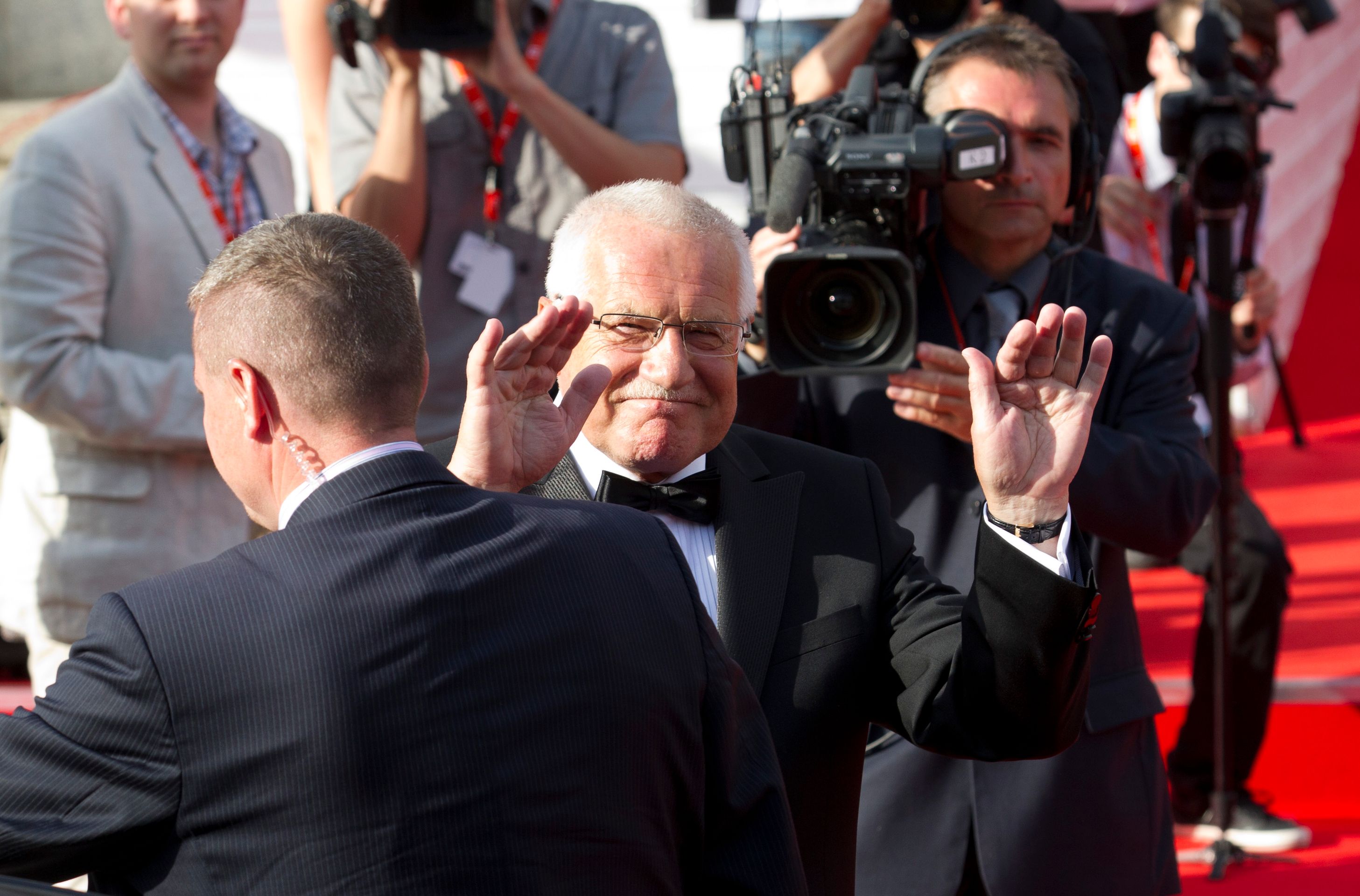 Klaus na festivalu ve Varech - Václav Klaus na festivalu v Karlových Varech (3/7)