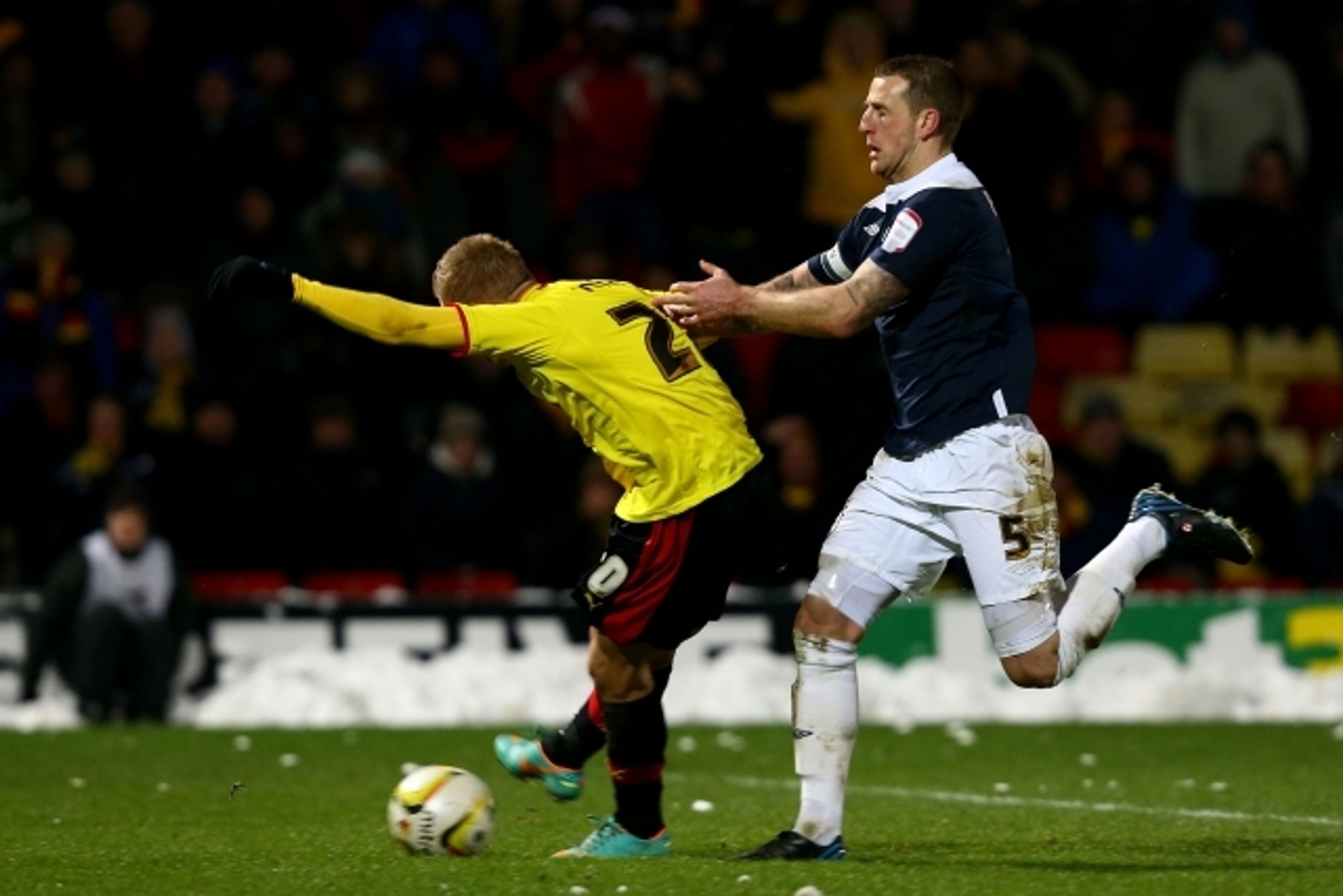 Matěj Vydra a zápas Watford - Huddersfield - 2 - GALERIE: Matěj Vydra a Watford (7/8)
