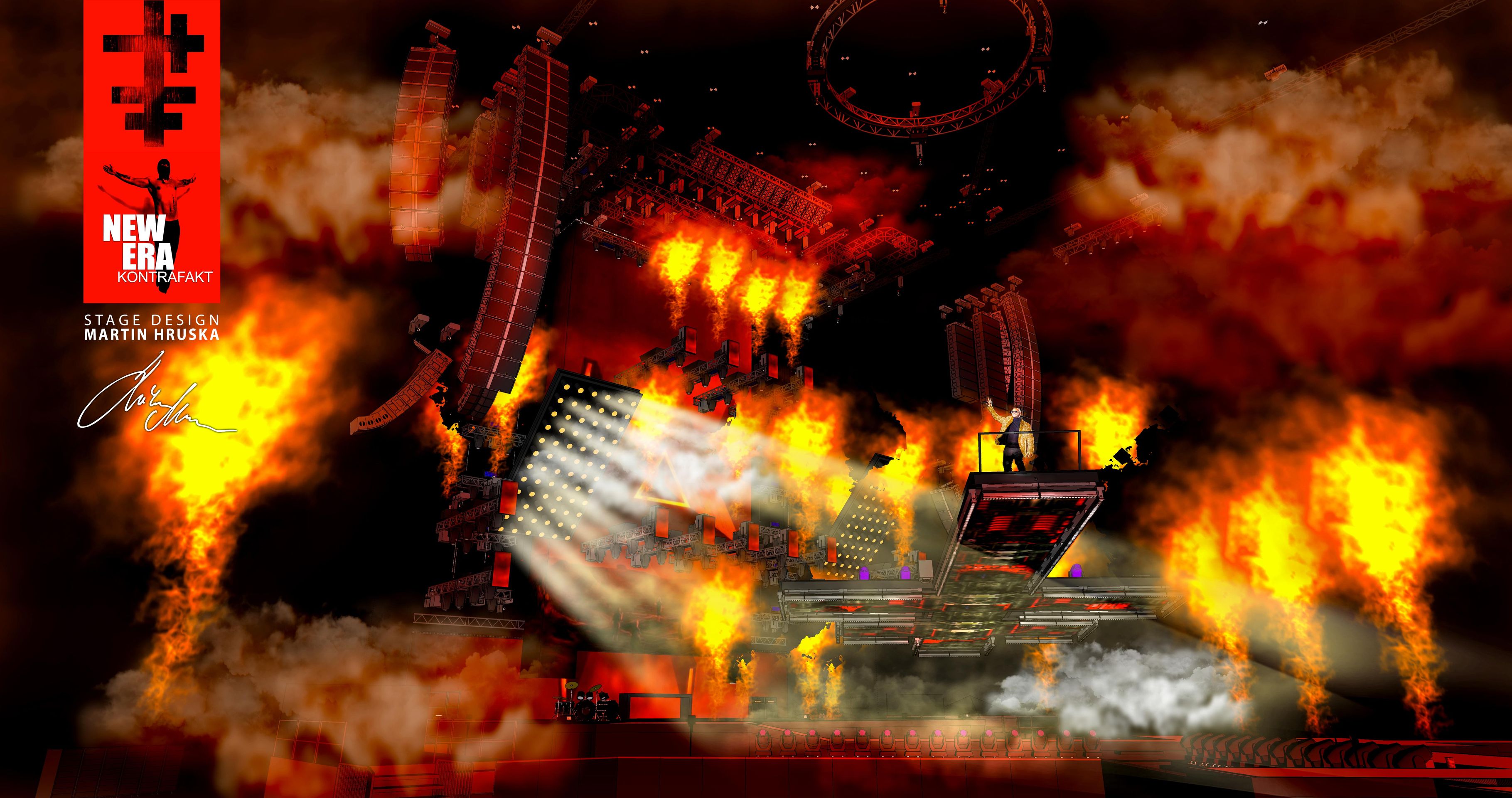 Kontrafakt-stage-design-02 - Hiphopová skupina Kontrafakt (1/8)