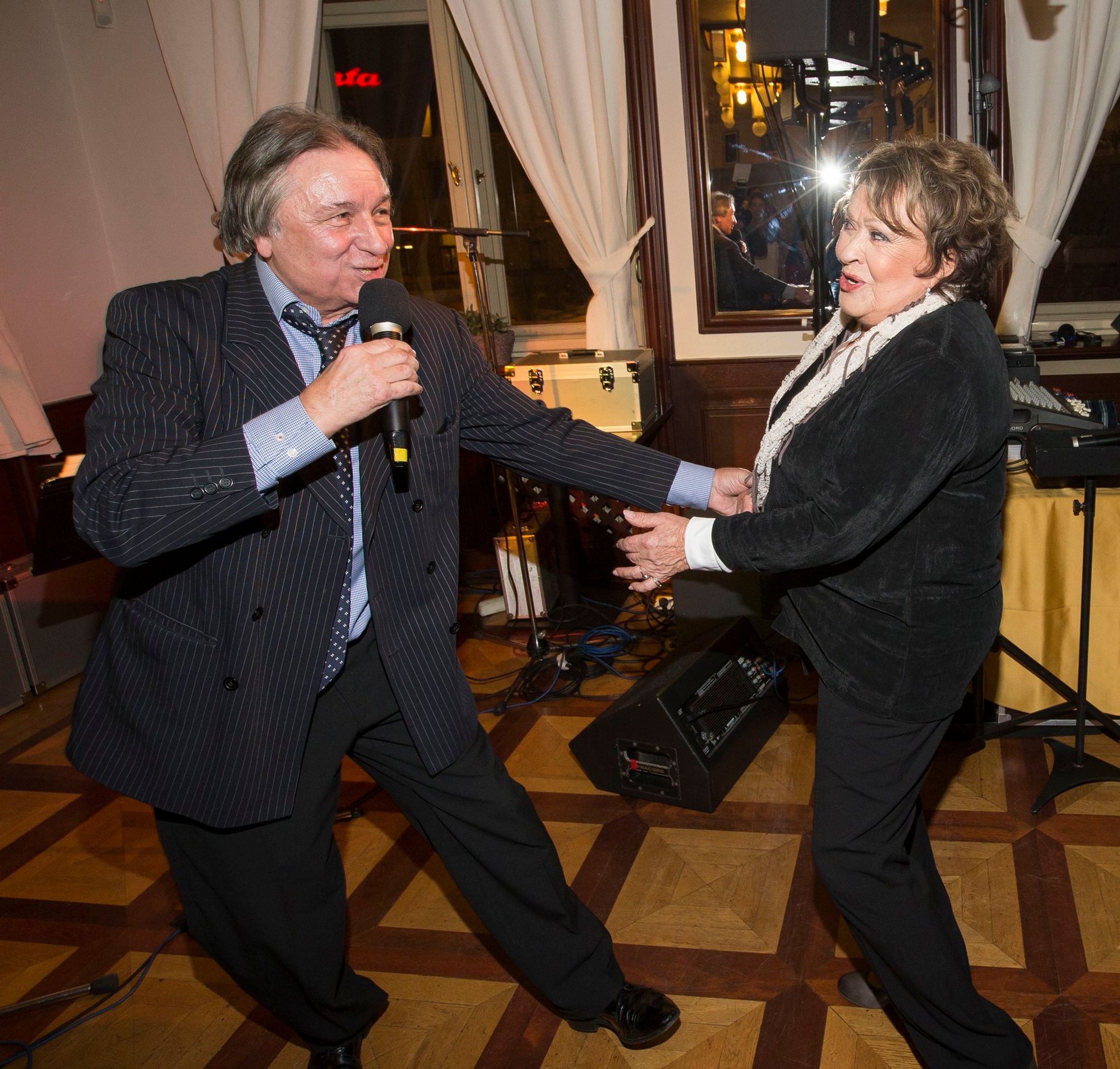 Karel Bláha a Jiřina Bohdalová, 9. 1. 2016 - Karel Bláha (3/4)