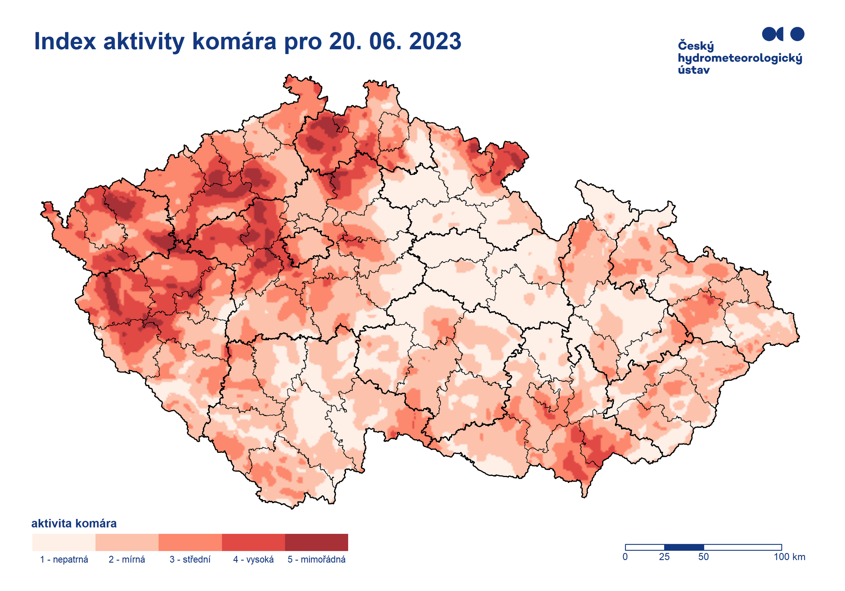 Index aktivity komára  - Index aktivity komára (2/2)