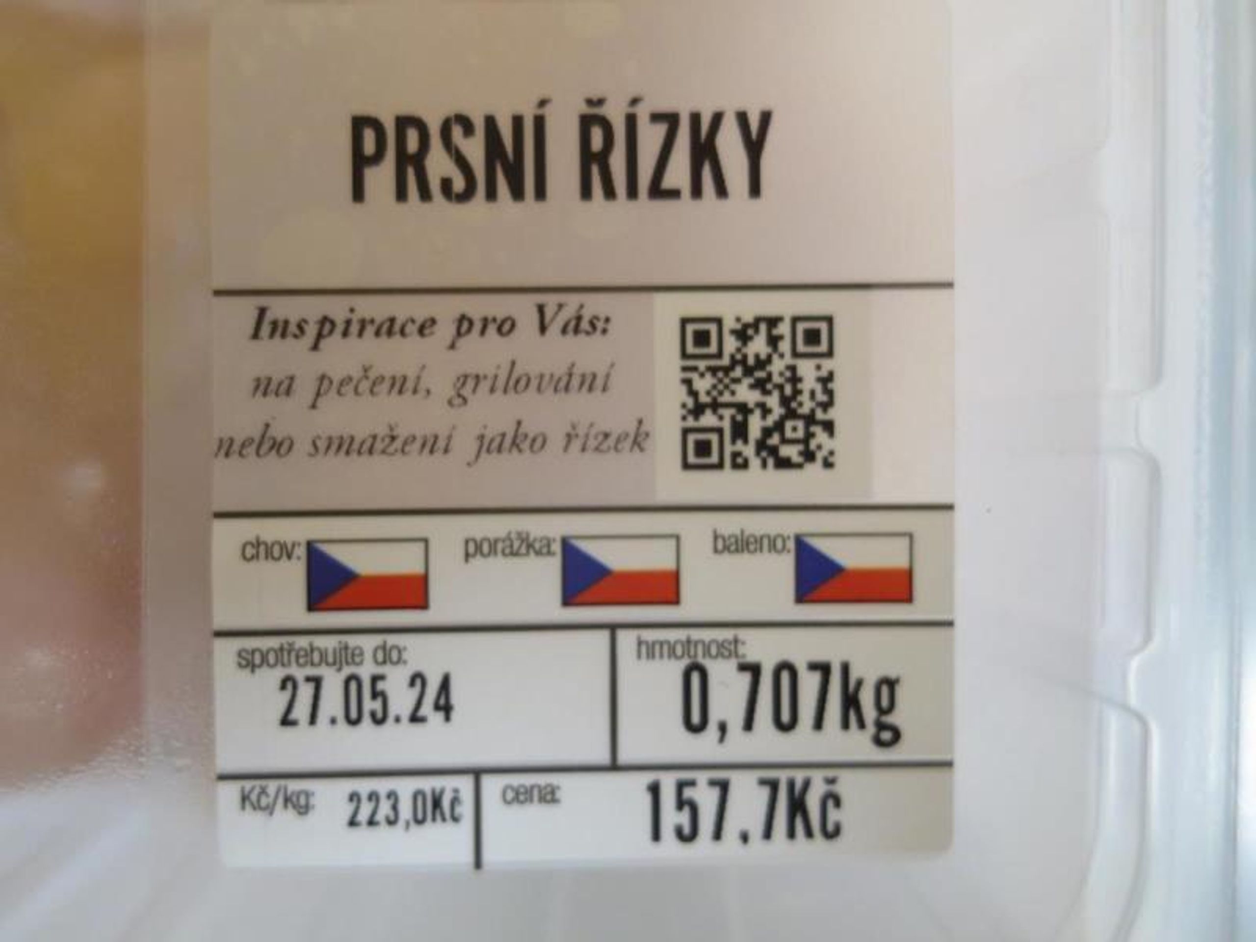 Kuřecí prsní řízky s bakterií způsobující salmonelózu - Kuřecí prsní řízky s bakterií způsobující salmonelózu (4/4)