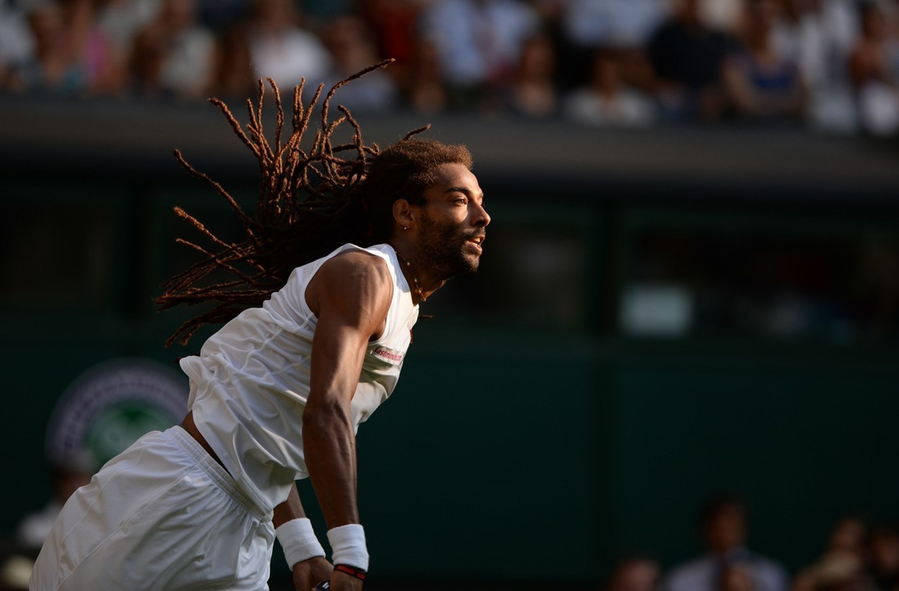 Dustin Brown - 2 - GALERIE: Dustin Brown. Rastaman, který vyřídil Nadala (2/10)
