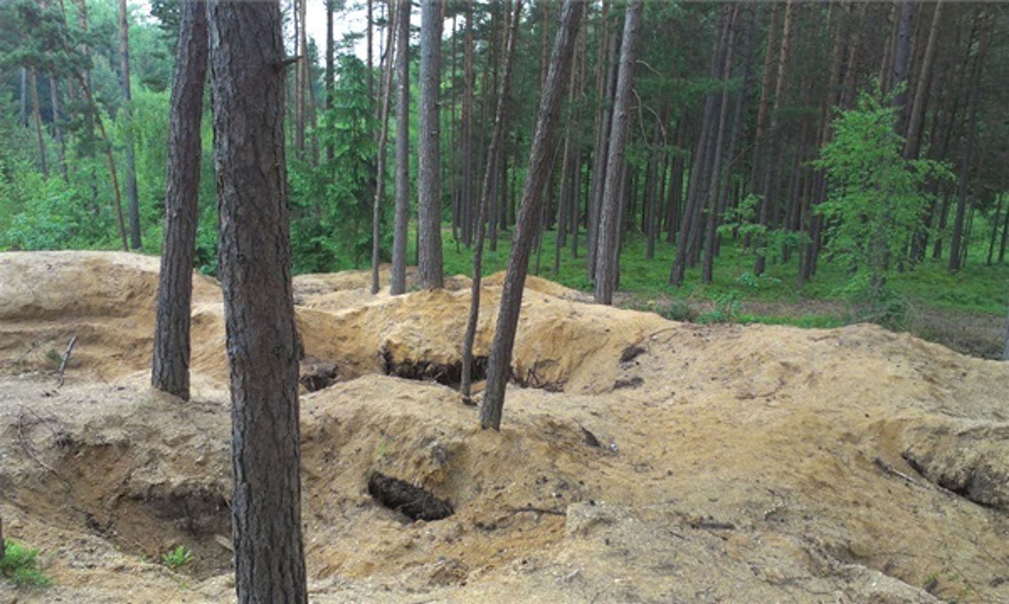Rozkopaný les - 3 - GALERIE: Těžba vltavínů (1/5)