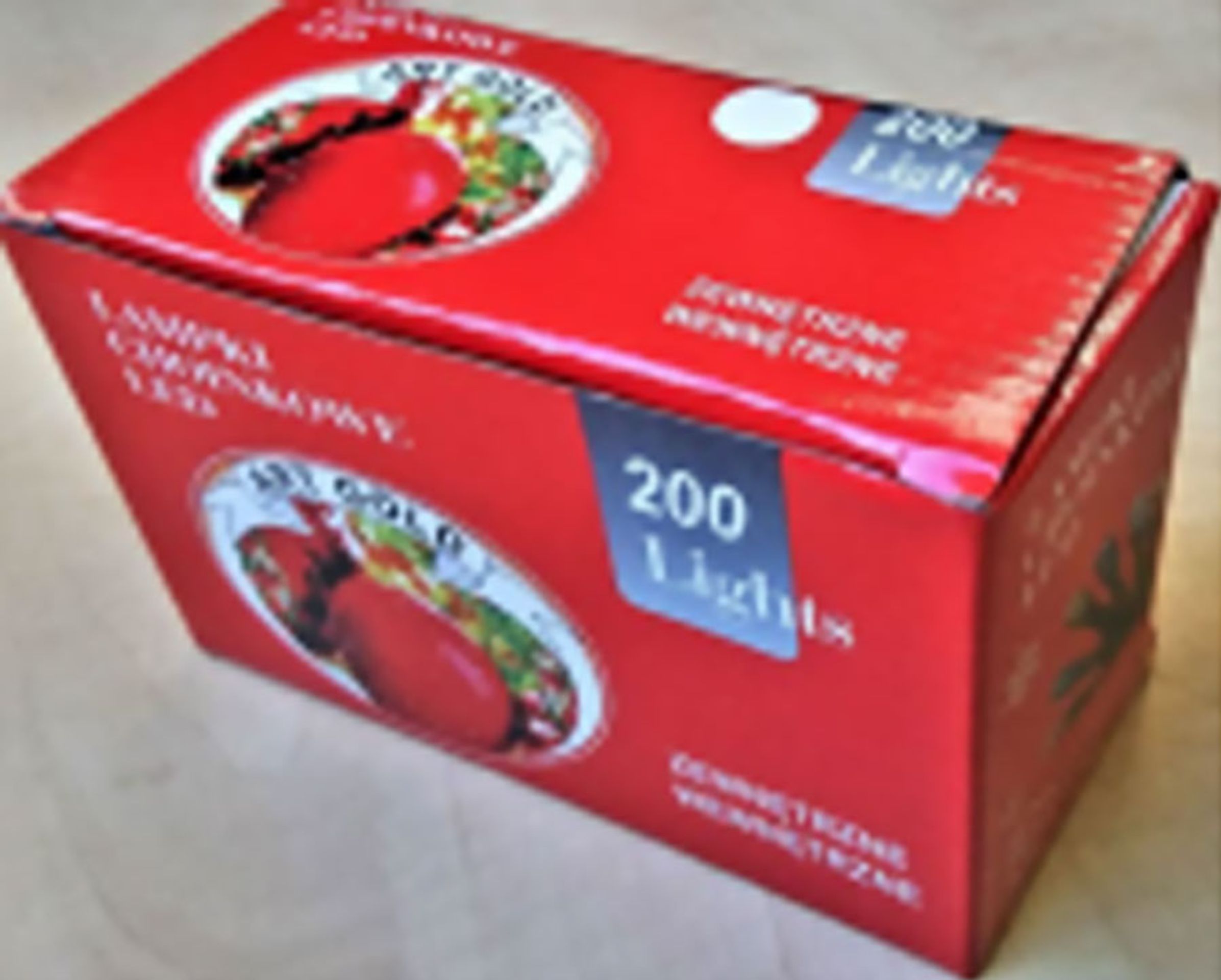 Světelný řetěz LED studené bílé 200LED (2) - Světelný řetěz LED studené bílé 200LED (1/3)