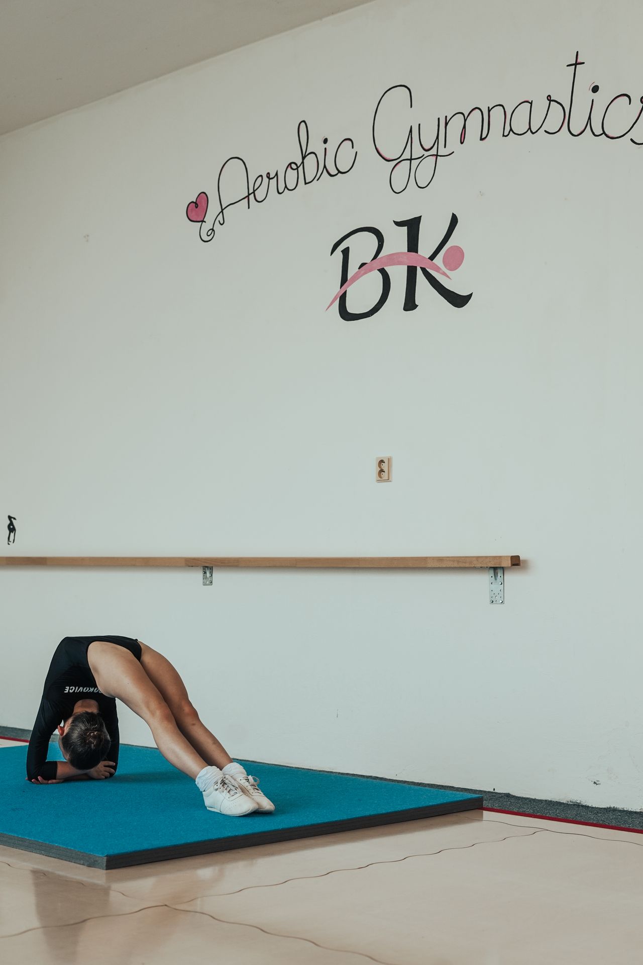 Gymnastický aerobik, cvičení s Barborou Karlíkovou - 4 - GALERIE: Barbora Karlíková učí, co obnáší gymnastický aerobik (5/9)