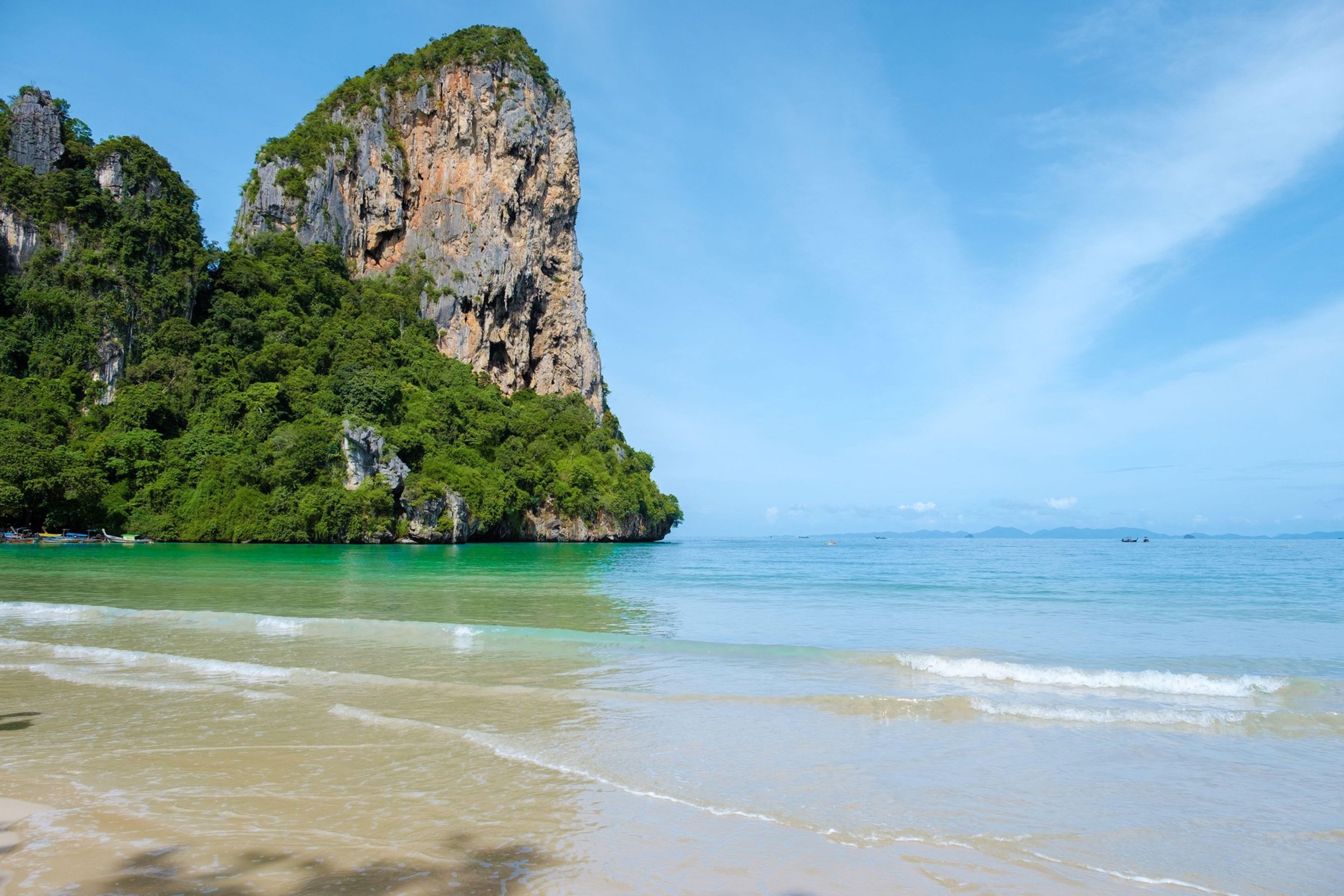 Pláž Railay - Zajímavá místa - Thajsko (3/7)