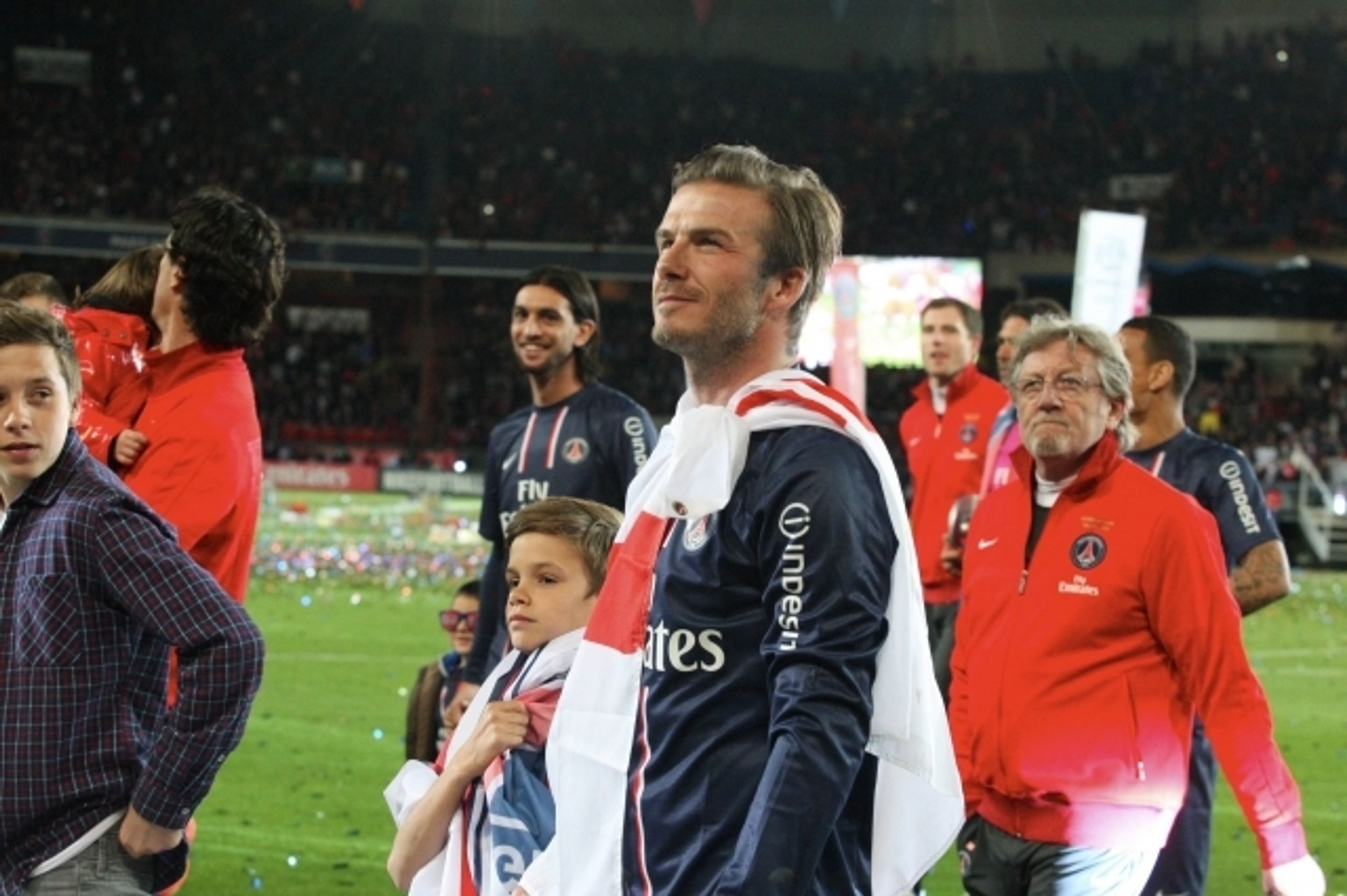 Poslední zápas Davida Beckhama - 19 - OBRAZEM: Poslední zápas Davida Beckhama (19/23)