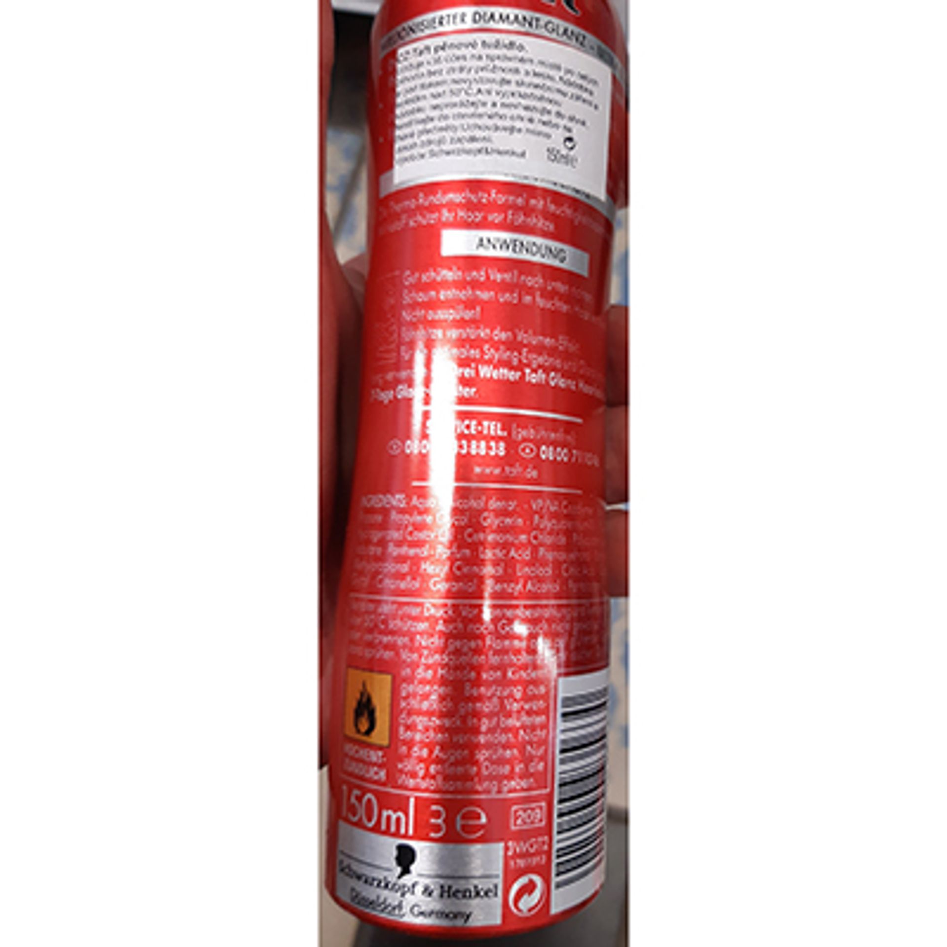SCHWARZKOPF TAFT Pěna do vlasů (6) - Zdraví nebezpečná kosmetika (28/35)