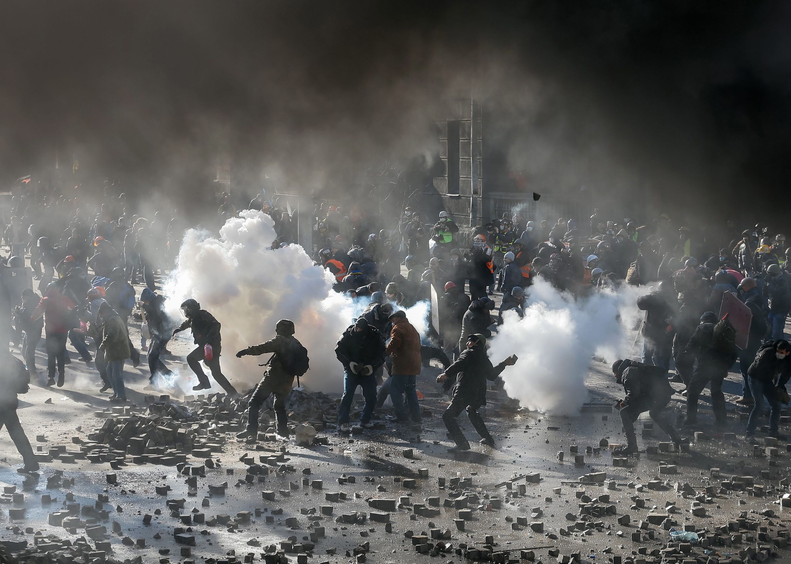Nepokoje na Ukrajině - 2 - GALERIE: Nepokoje na Ukrajině (2/21)