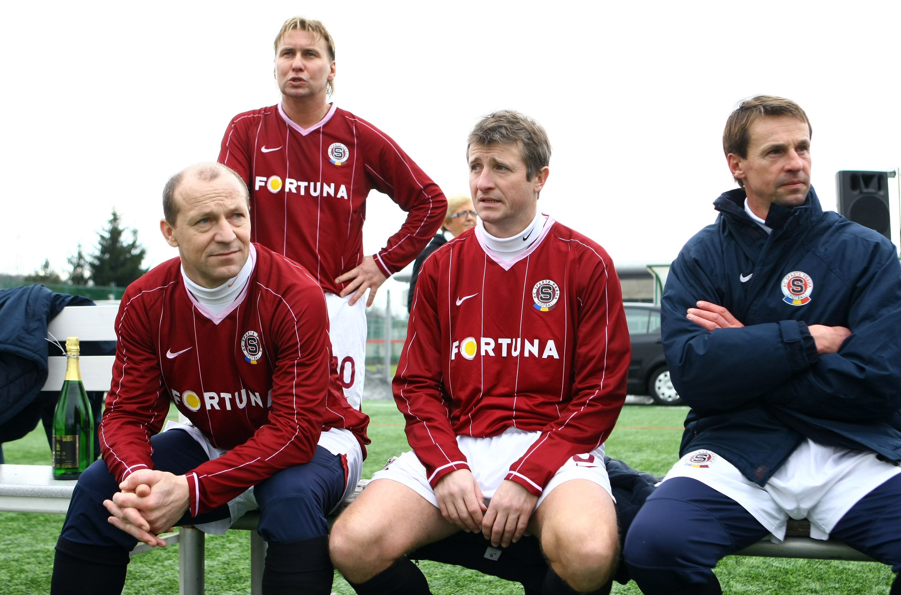 Boris Kočí, Horst Siegl, Michal Horňák a František Straka - GALERIE: Horst Siegl oznámil, že mu zemřela maminka (4/6)