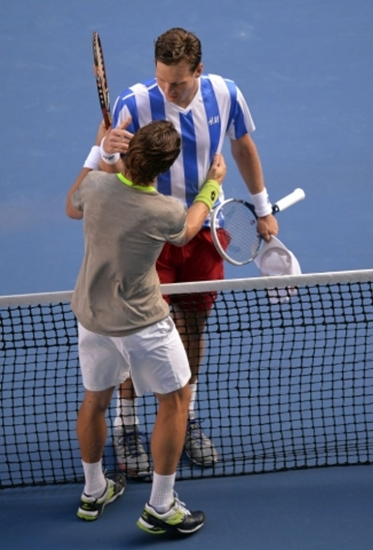 Tomáš Berdych postoupil do semifinále Australian Open - 8 - GALERIE: Tomáš Berdych postoupil do semifinále Australian Open (4/11)