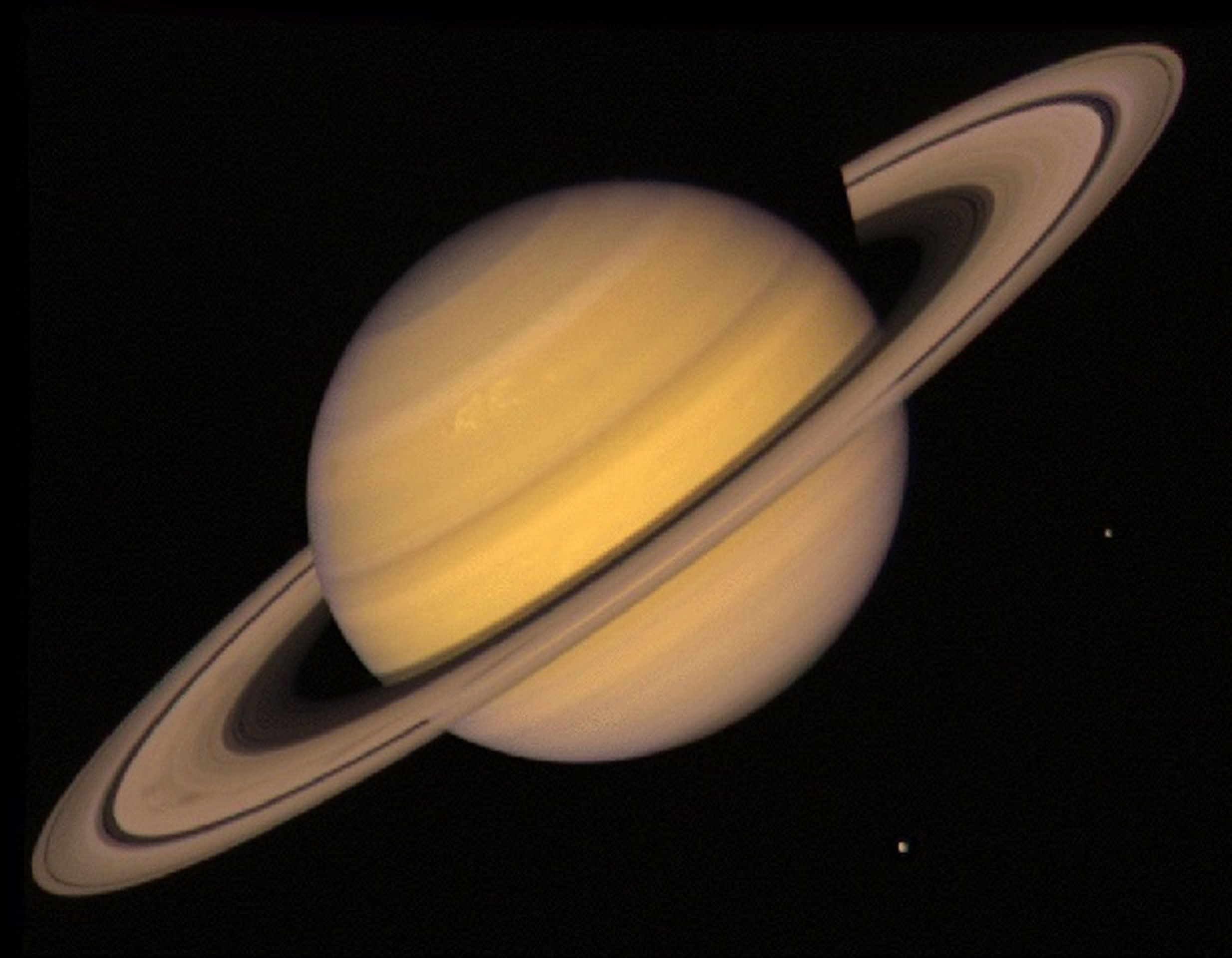 Saturn - 5 - GALERIE: Co nafotila sonda Voyager 1 - SATURN (2/6)
