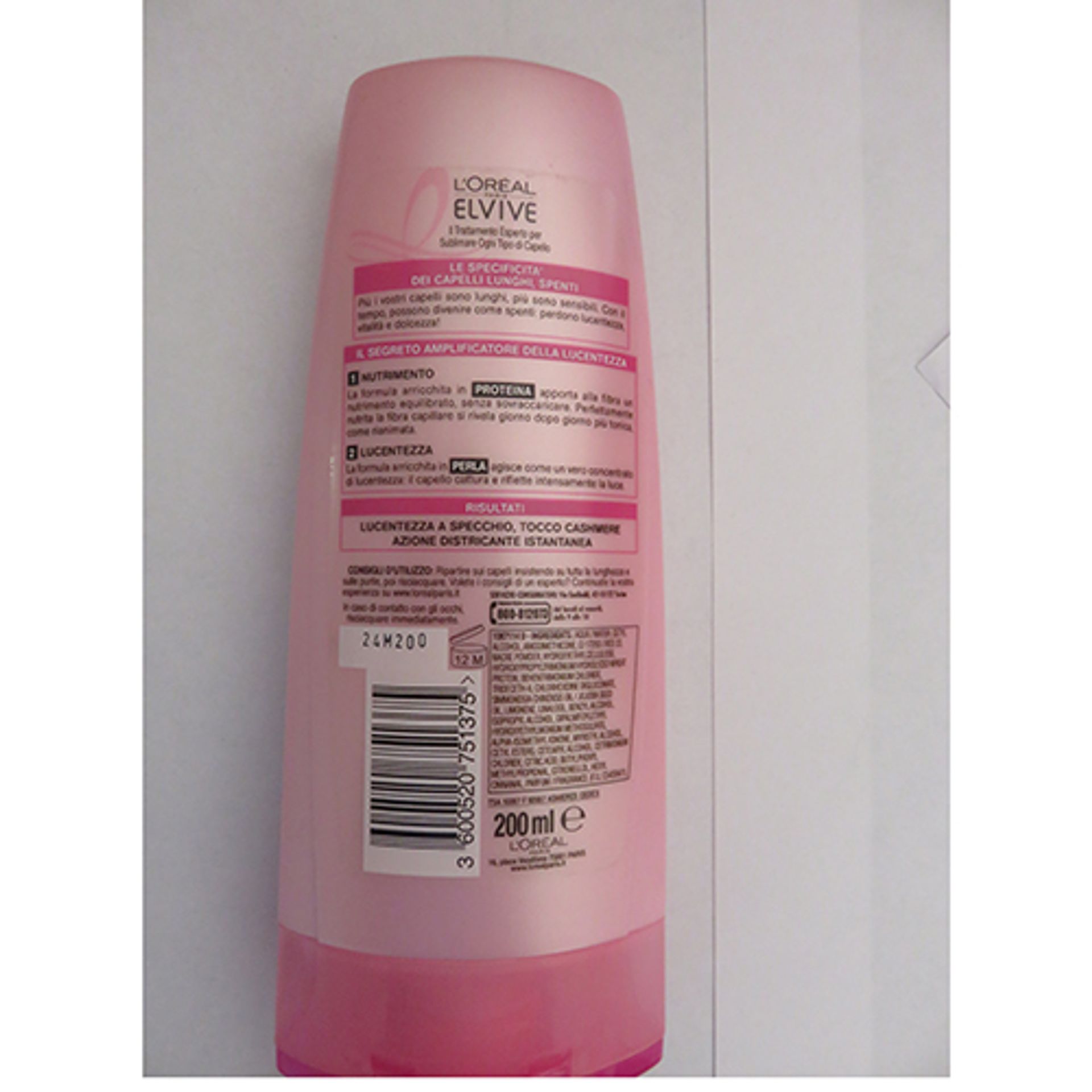 Kondicionér na vlasy L'OREAL PARIS Elvive Nutri Gloss (2) - Zdraví nebezpečná kosmetika (2/9)