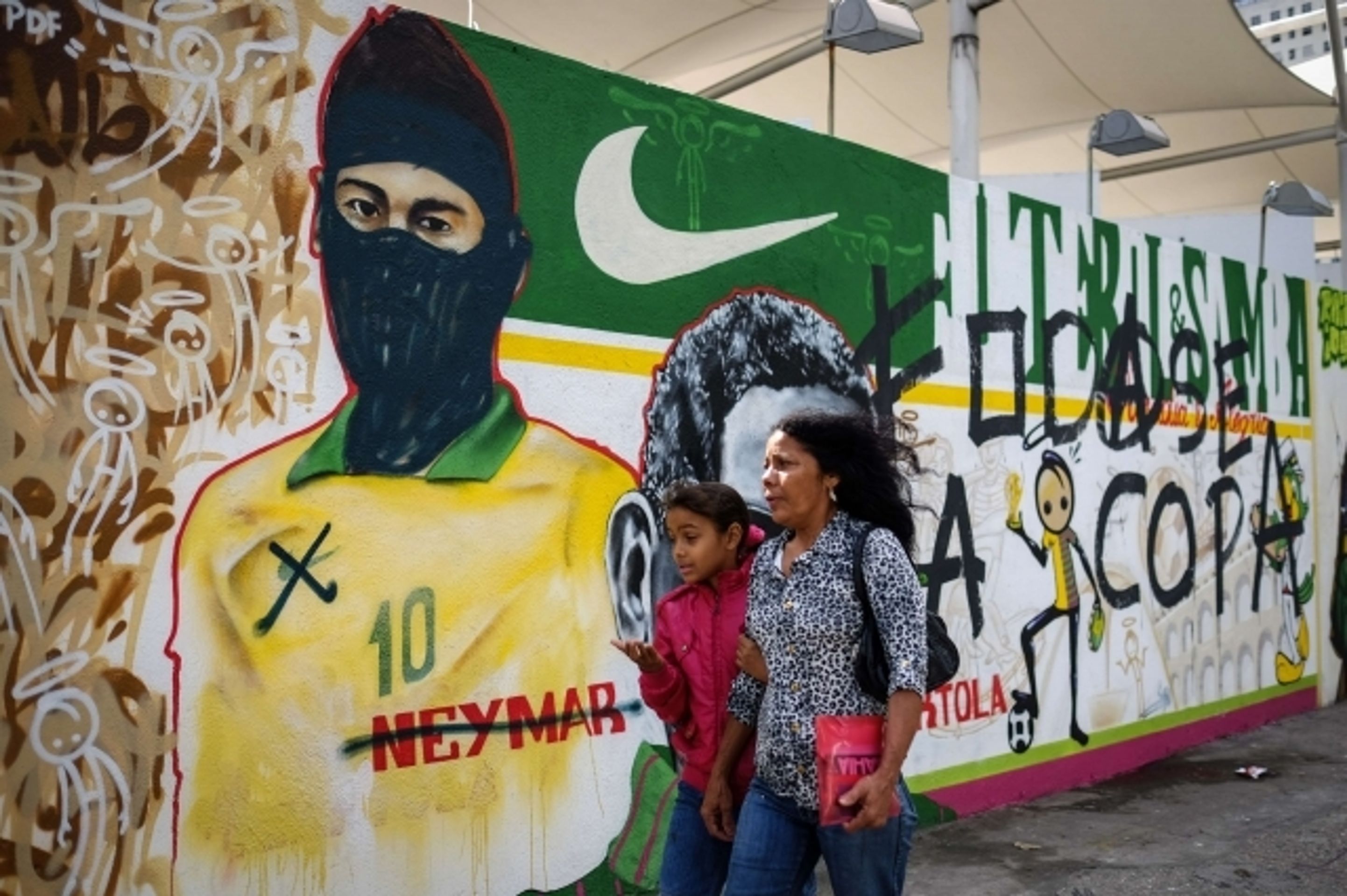 Díla malířů graffiti v Brazílii - 16 - GALERIE: Díla malířů graffiti v brazilských ulicích (16/16)