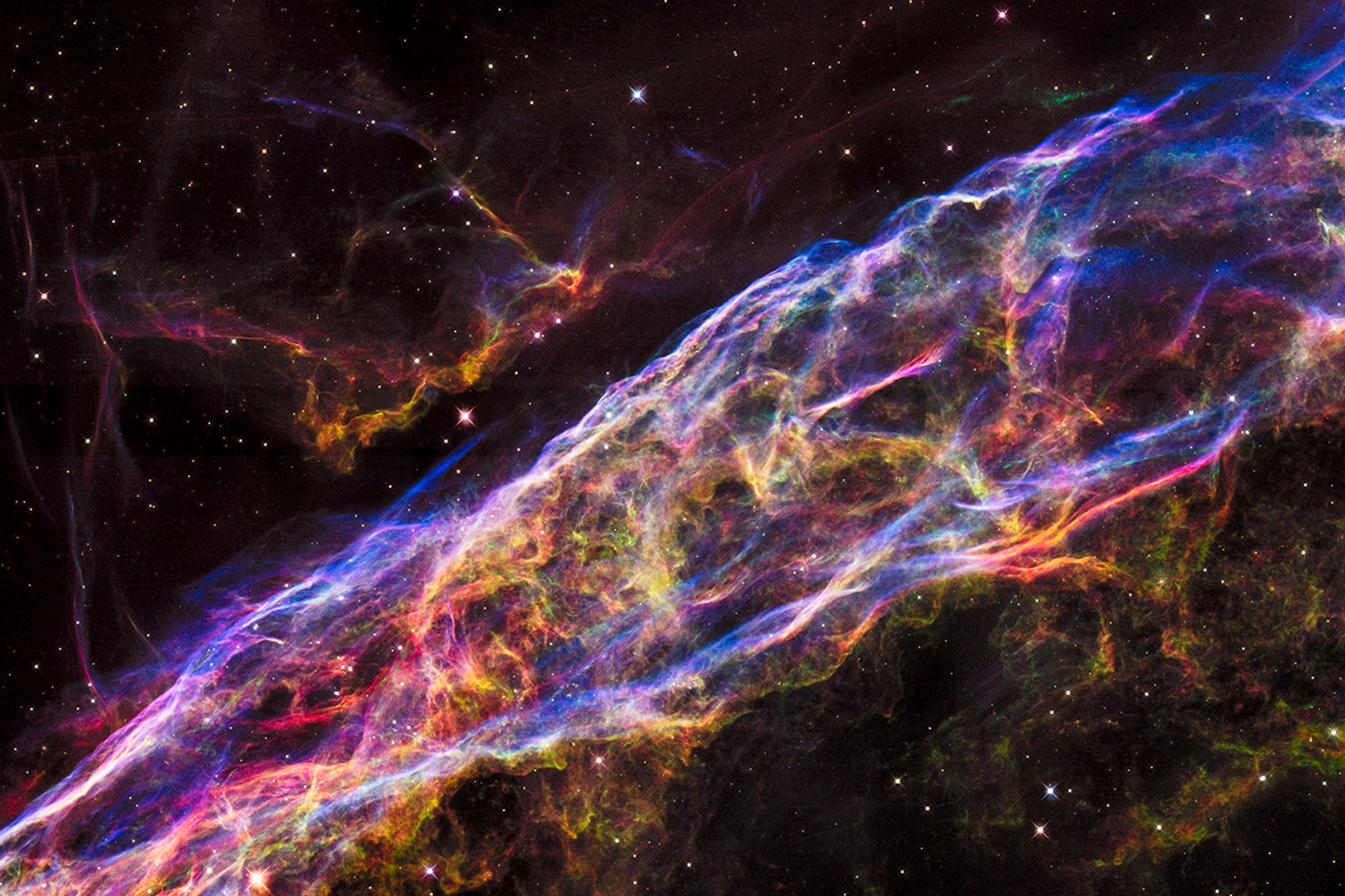 Veil Nebula Supernova - GALERIE: Supernovy (6/8)