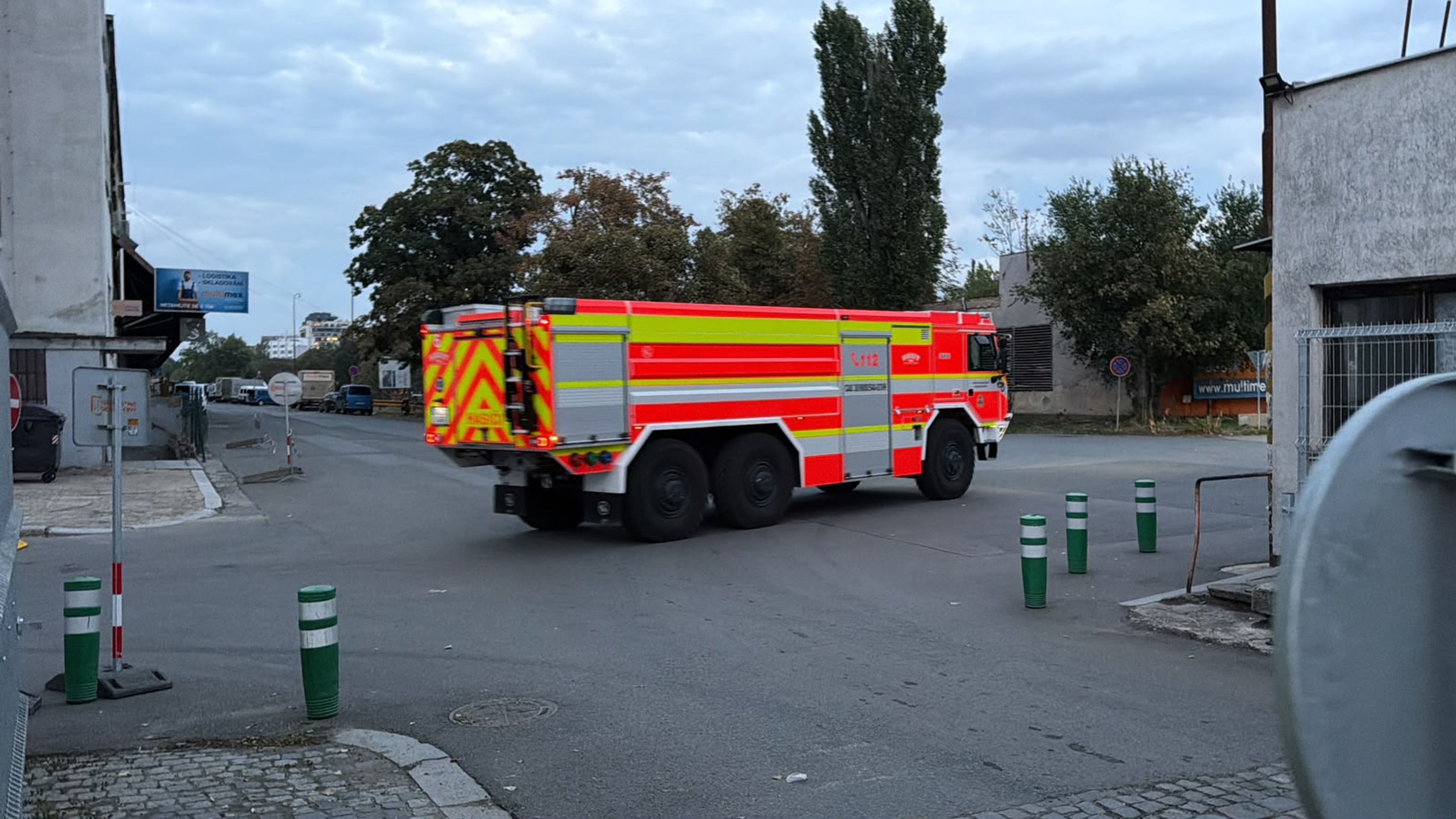 Požár nákladního nádraží Žižkov - Požár nákladního nádraží Žižkov (8/8)
