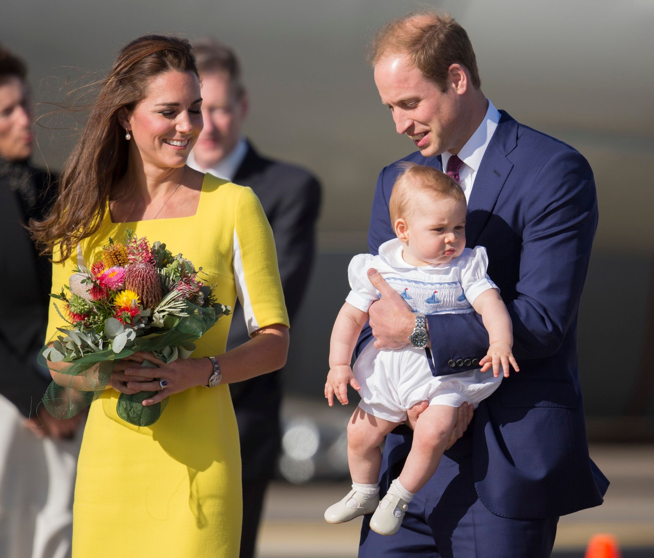 Kate s Williamem a Georgem, 16. 4. 2014 Sydney - Princezna Kate a princ William (27/33)