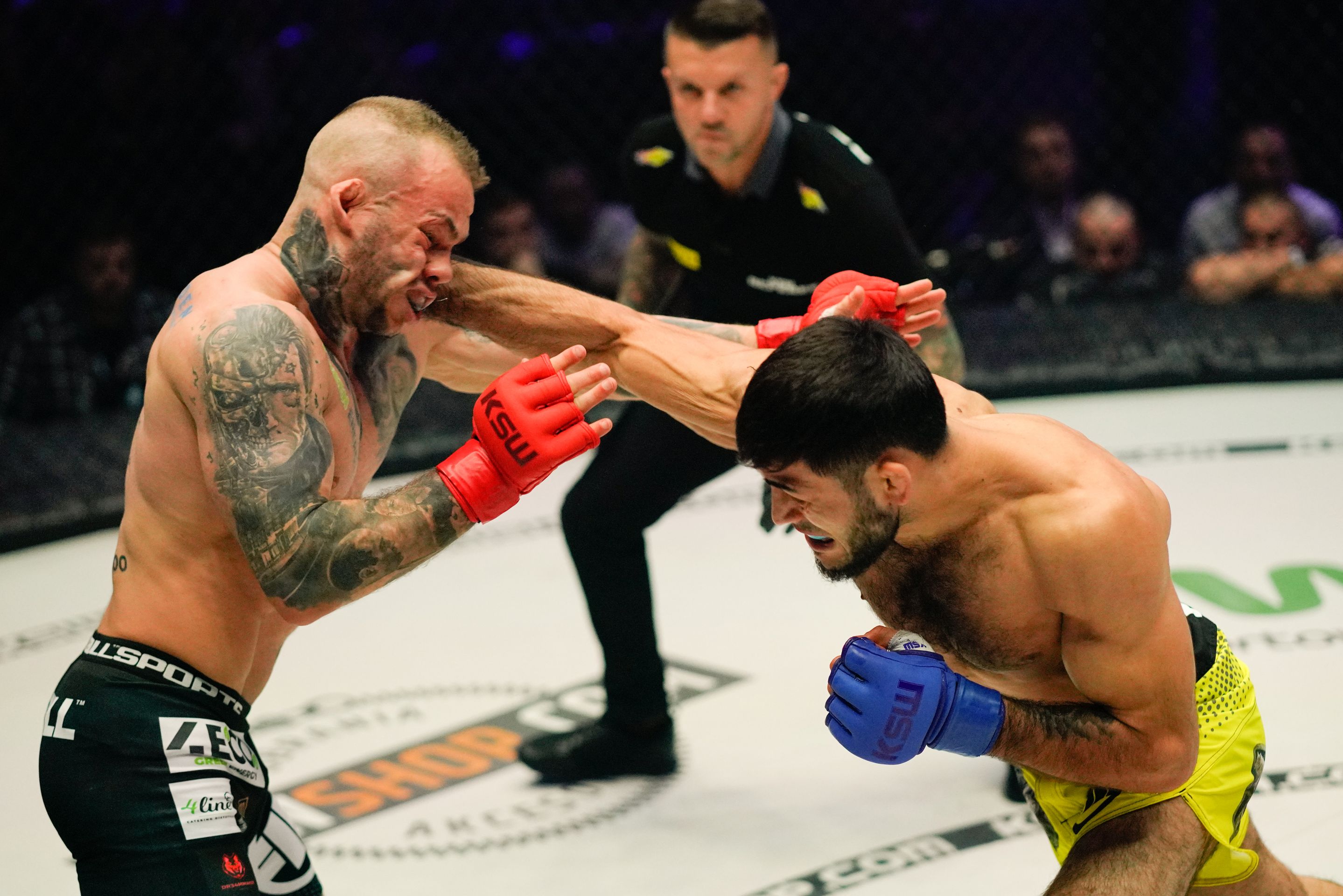 Valeriu Mircea knokautoval Gracjana Szadzinského - Soupeř Lea Brichty na KSW 91 Valeriu Mircea (3/9)