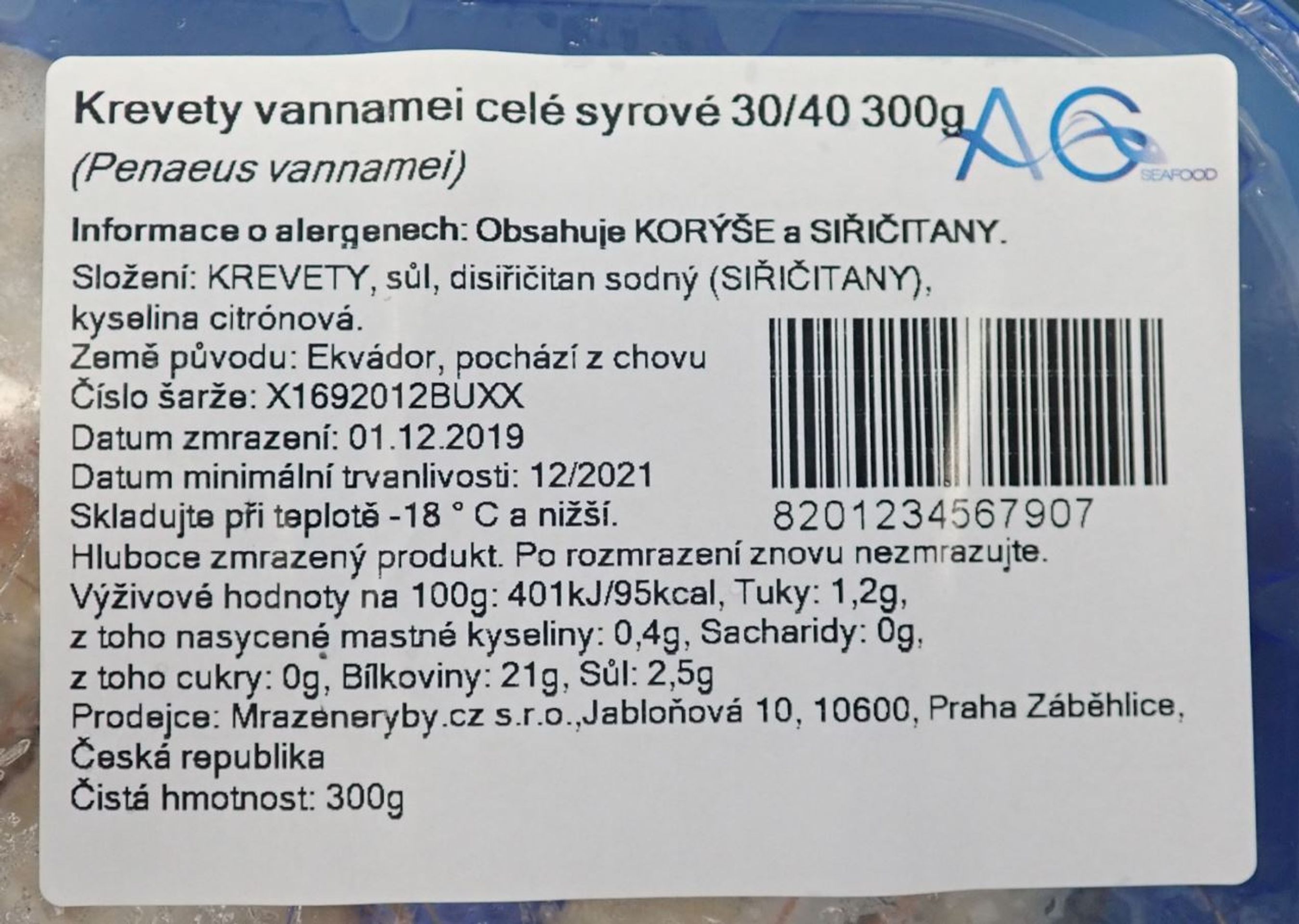 Krevety, při kterých hrozí otrava - 1 - GALERIE: Závadné krevety (1/2)