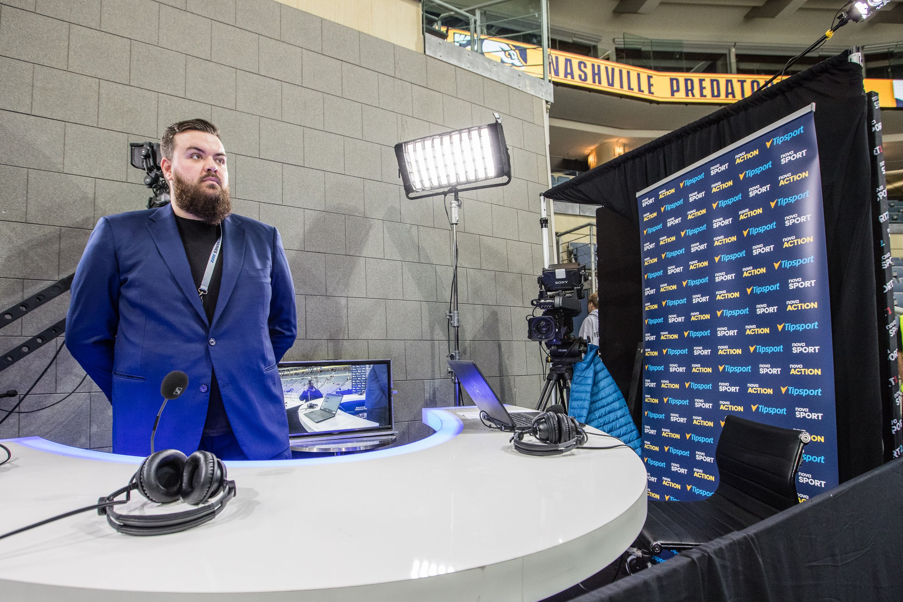 Zákulisí vysílání NHL na Nova Sport - Zákulisí vysílání NHL na Nova Sport (16/18)