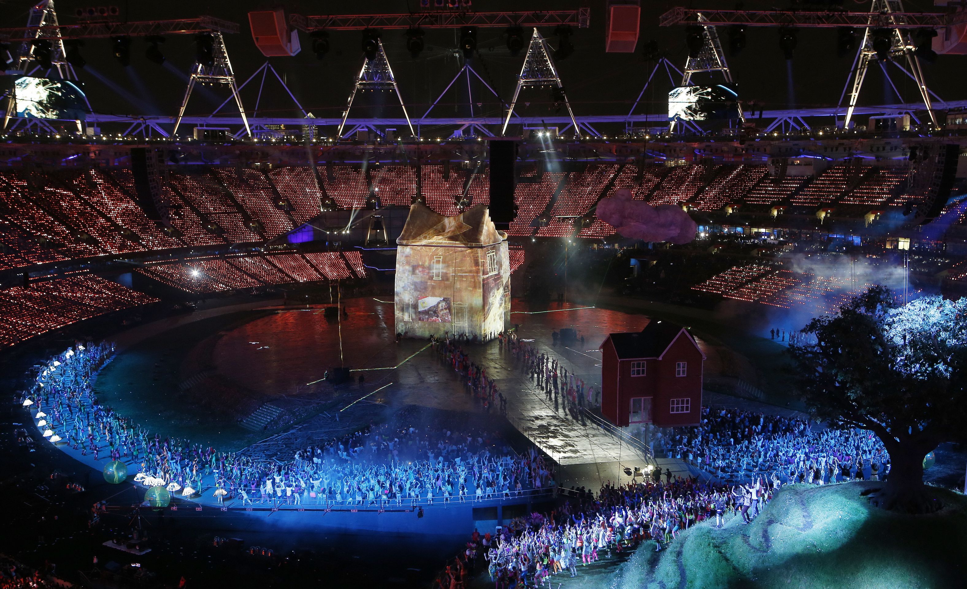 Slavnostní zahájení XX. letních olympijských her v Londýně - 21 - Slavnostní zahájení olympijských her (18/42)