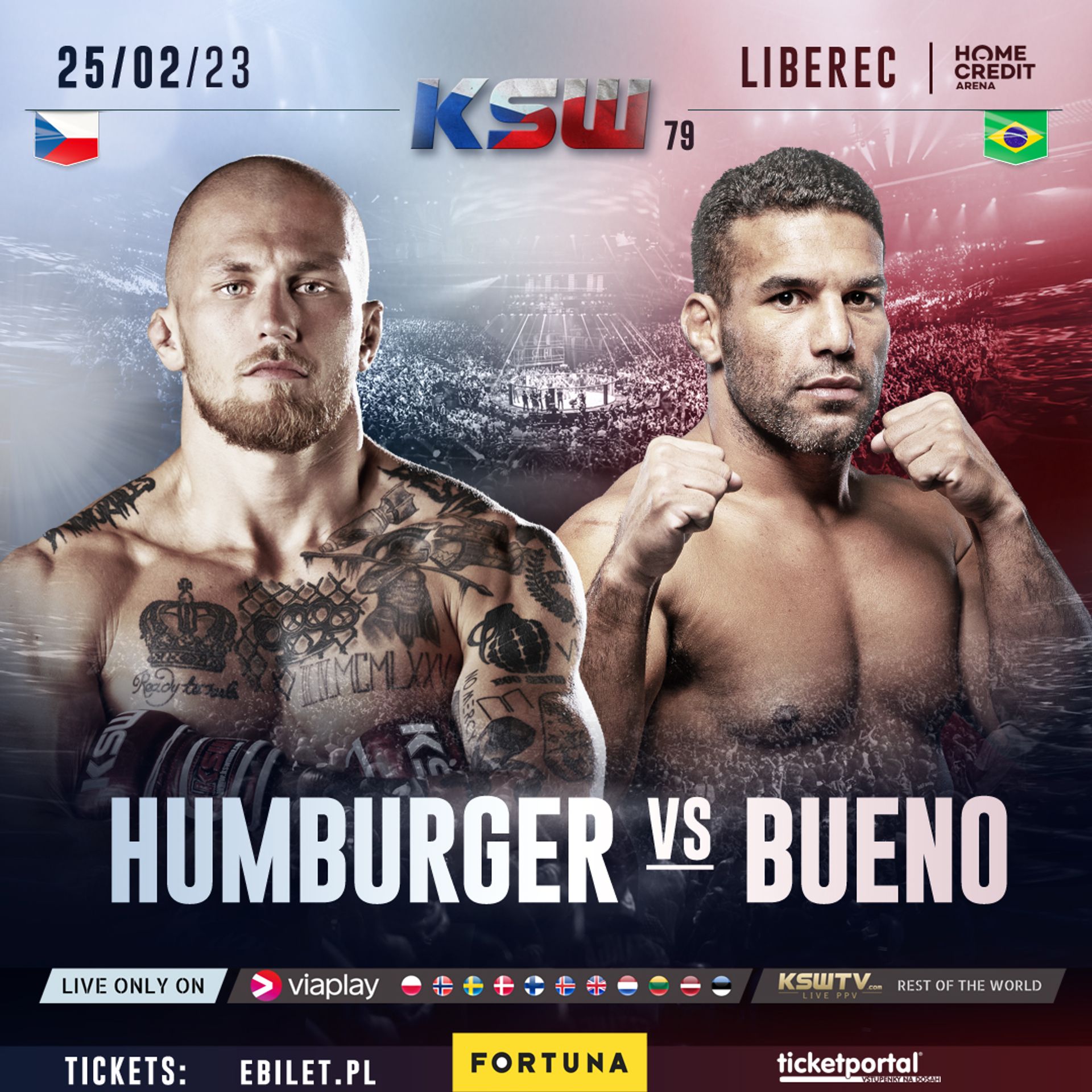 KSW 79: Humburger vs. Bueno - Zápasy na KSW 79 (2/7)