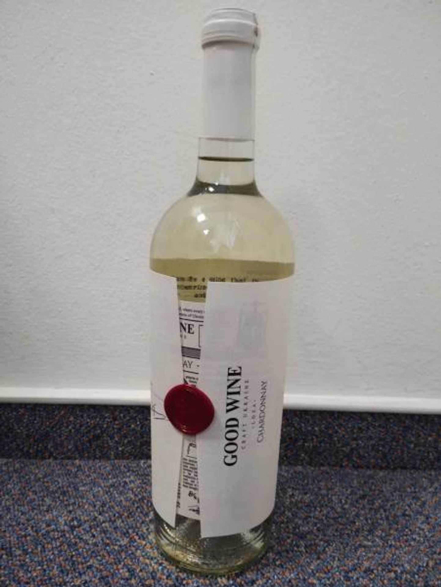 Good Wine Chardonnay, suché bílé víno, alk. 11% obj., víno z Ukrajiny (1) - Závadné potraviny (20/34)