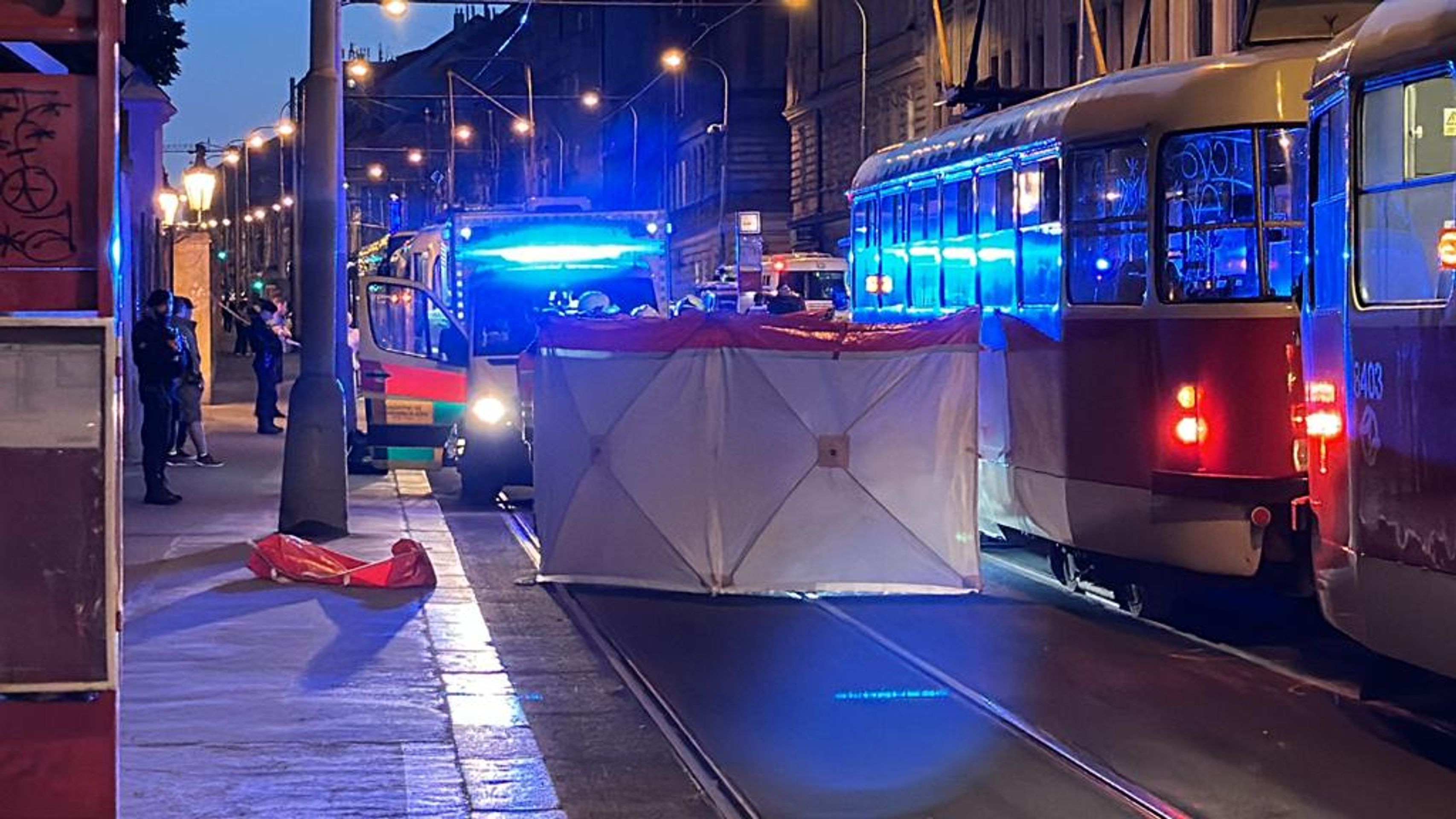 Tragická srážka tramvaje a člověka - Tragická srážka tramvaje a člověka (7/7)