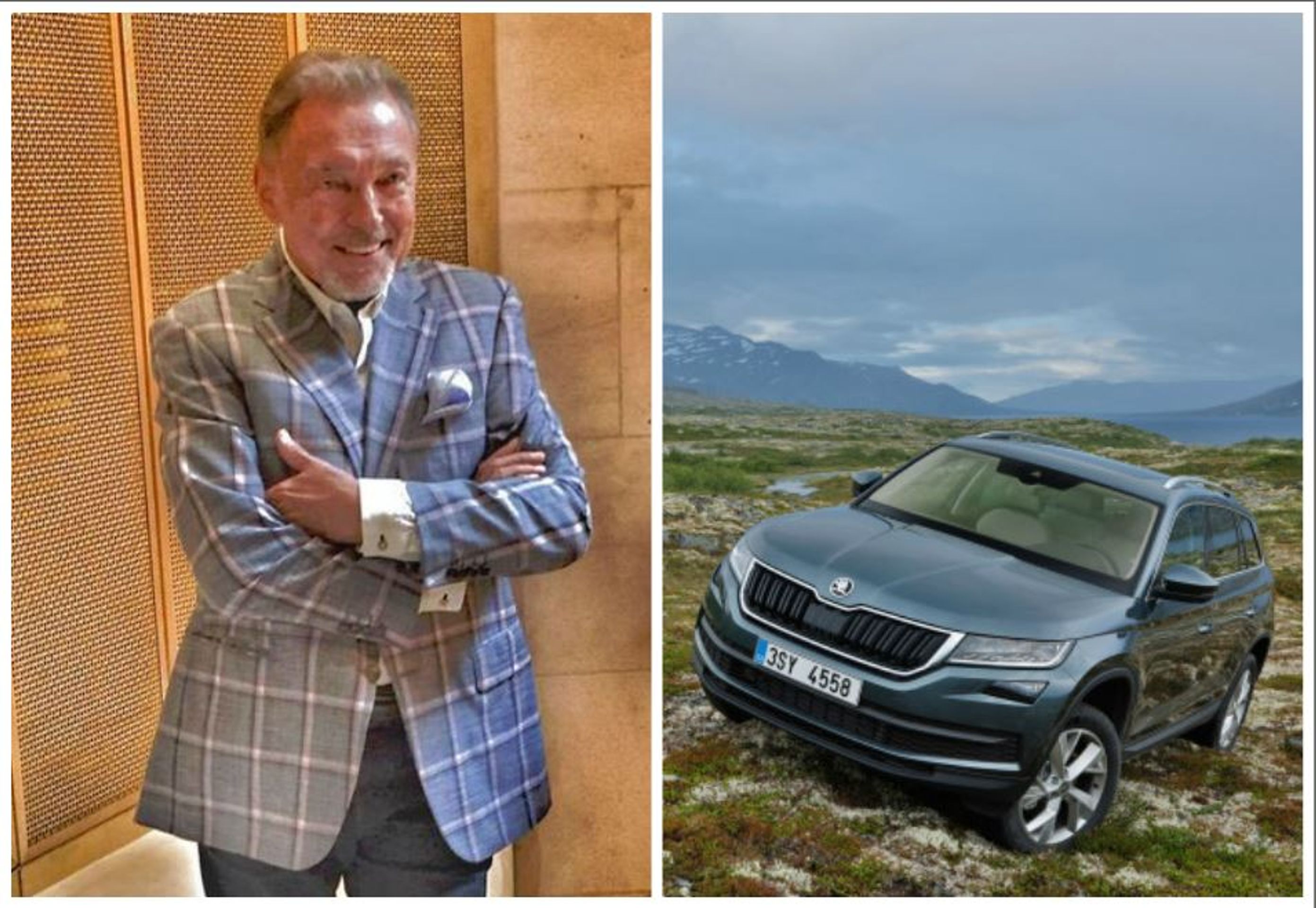 Karel Gott představí novou Škodu Kodiaq - GALERIE: Karel Gott v Berlíně (5/7)