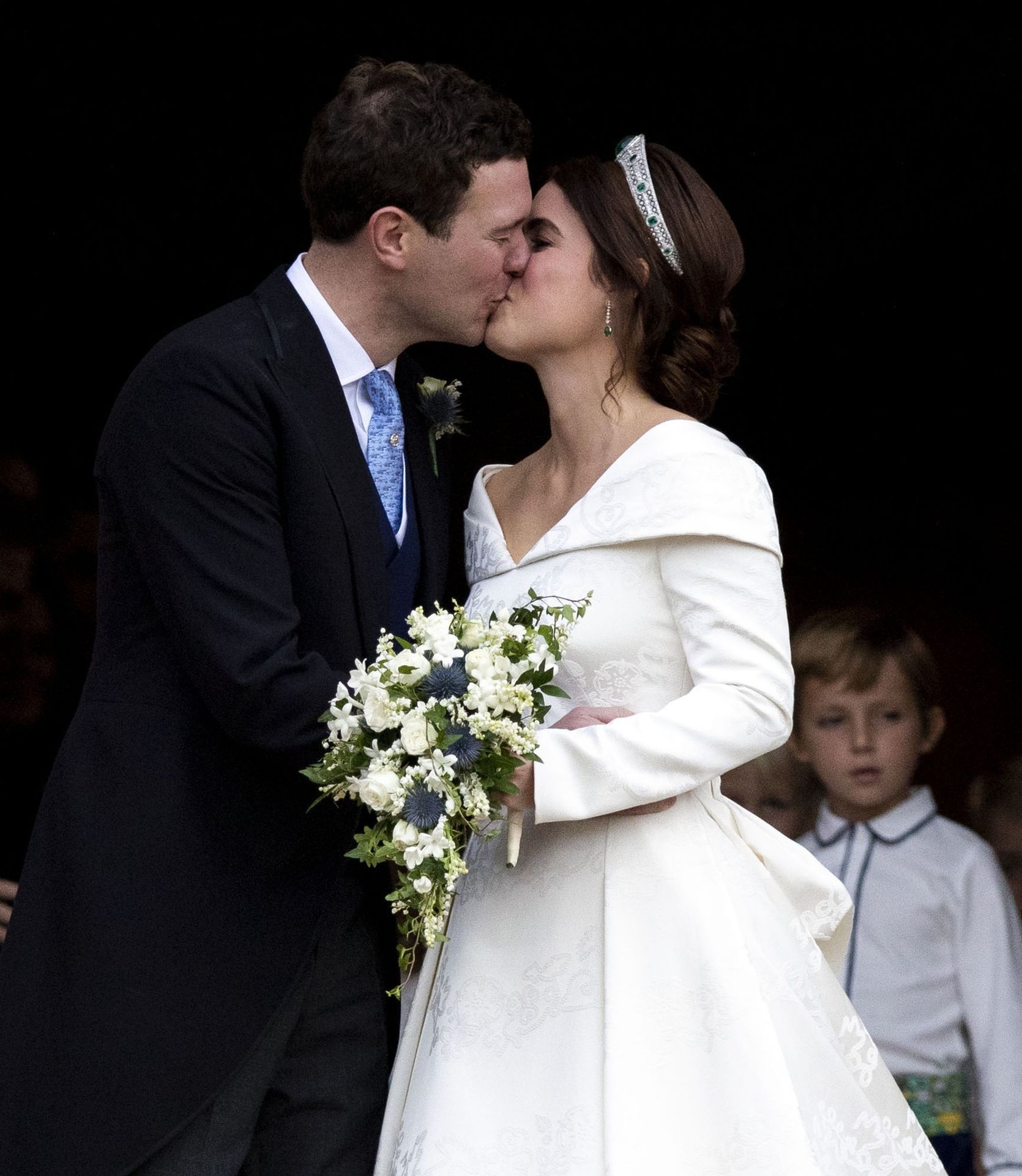 Svatba princezny Eugenie a Jacka Brooksbanka, 12. 10. 2018 - Princezna Eugenie (7/9)