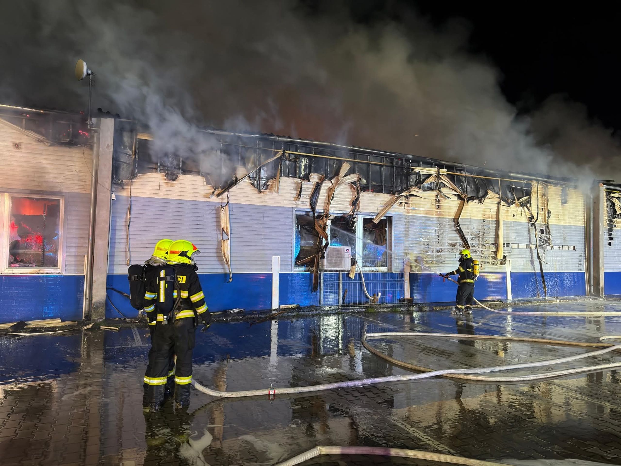 Požár v Bohušovicích nad Ohří - Požár v Bohušovicích nad Ohří (3/3)