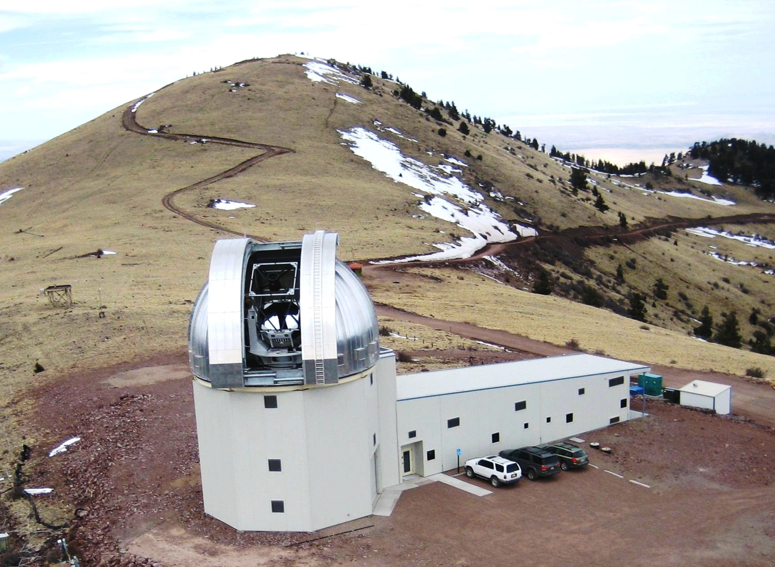 Teleskop observatoře Magdalea Ridge - GALERIE: Pozorování asteroidu 2012 TC4 (4/5)
