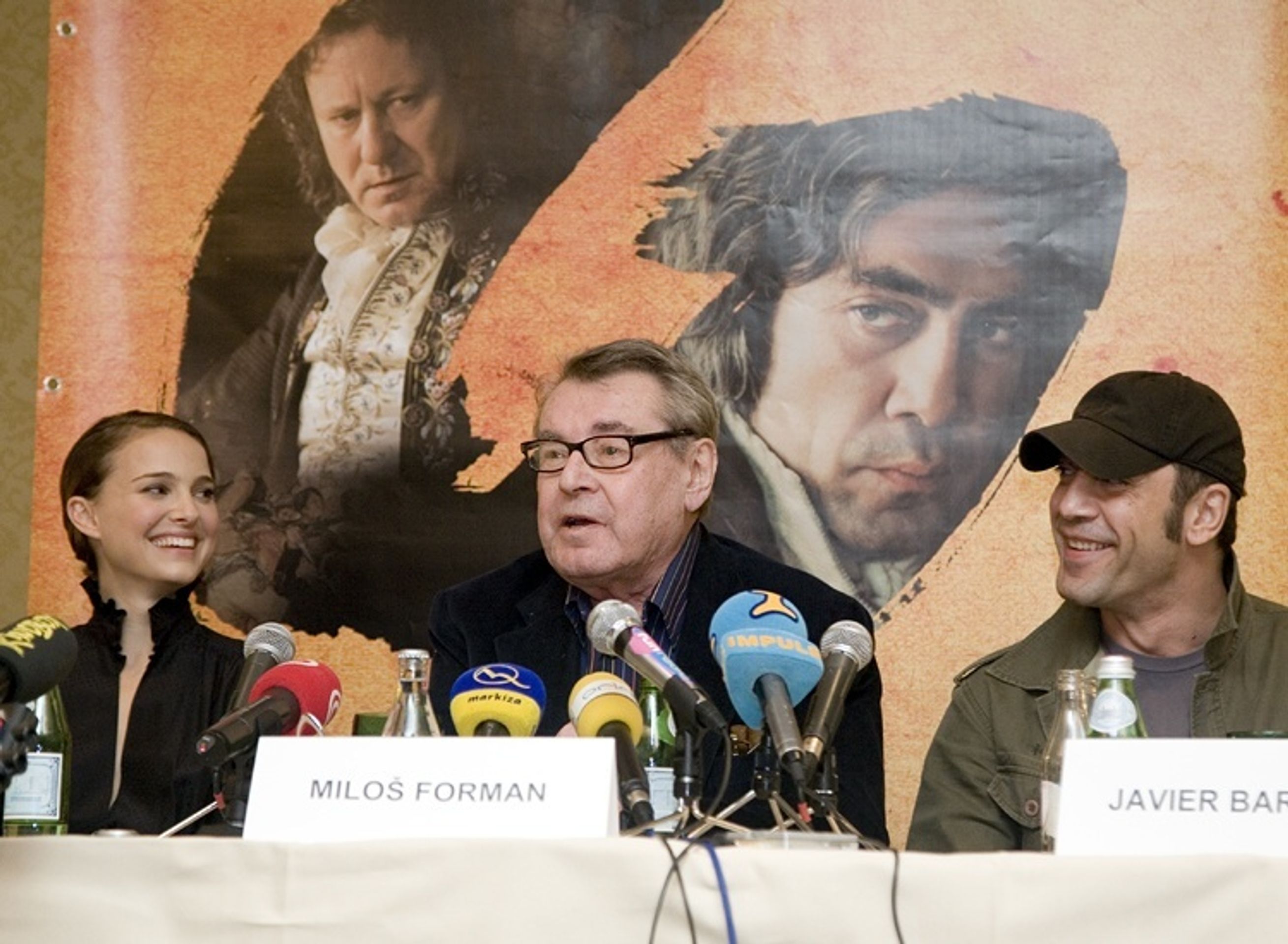 Miloš Forman zábavně vyprávěl o hercích - Formanova Goyu chtěla celá Praha - video (9/9)