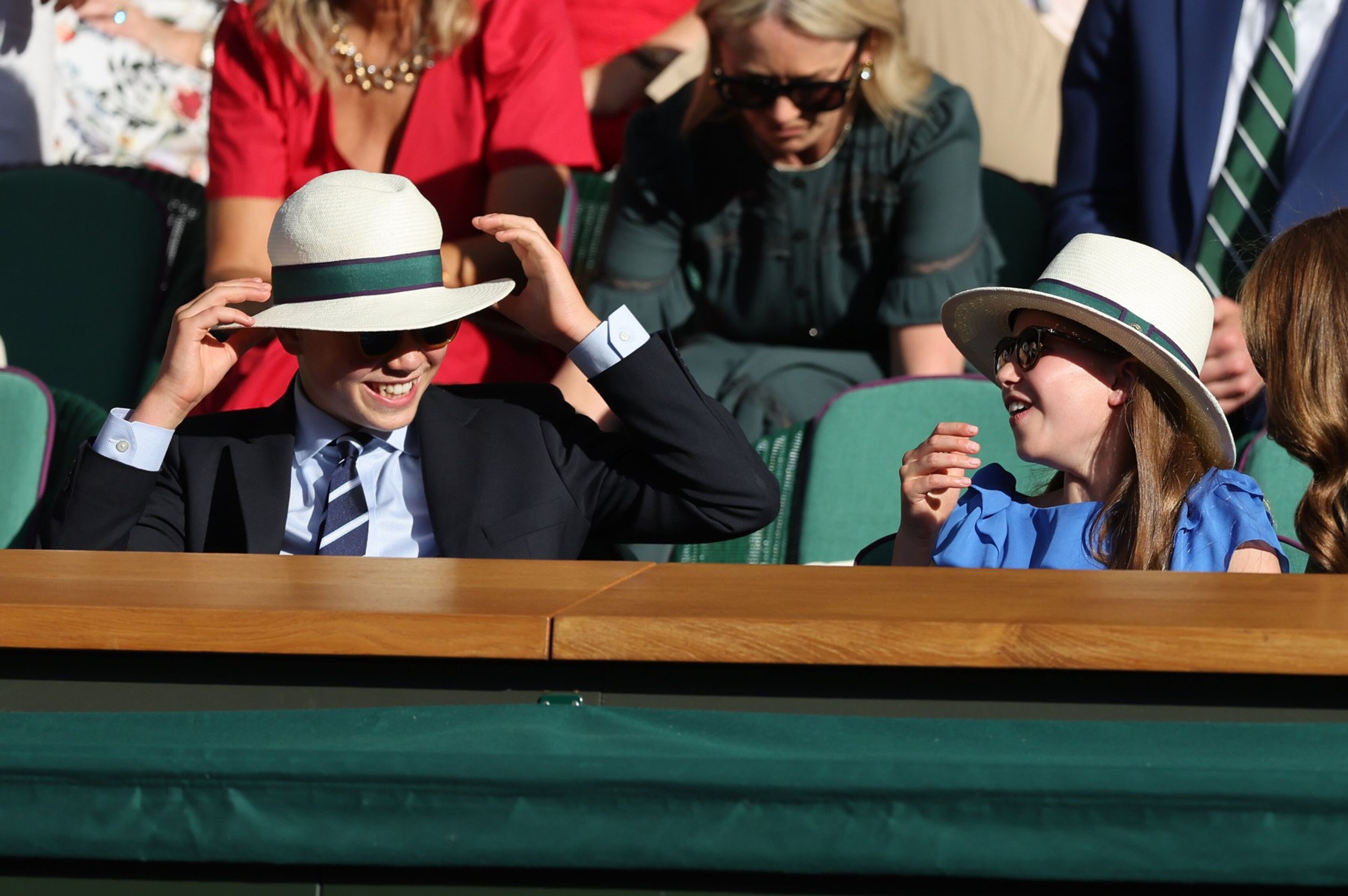 Princ George a princezna Charlotte na Wimbledonu - Princ George a princezna Charlotte na Wimbledonu (1/5)
