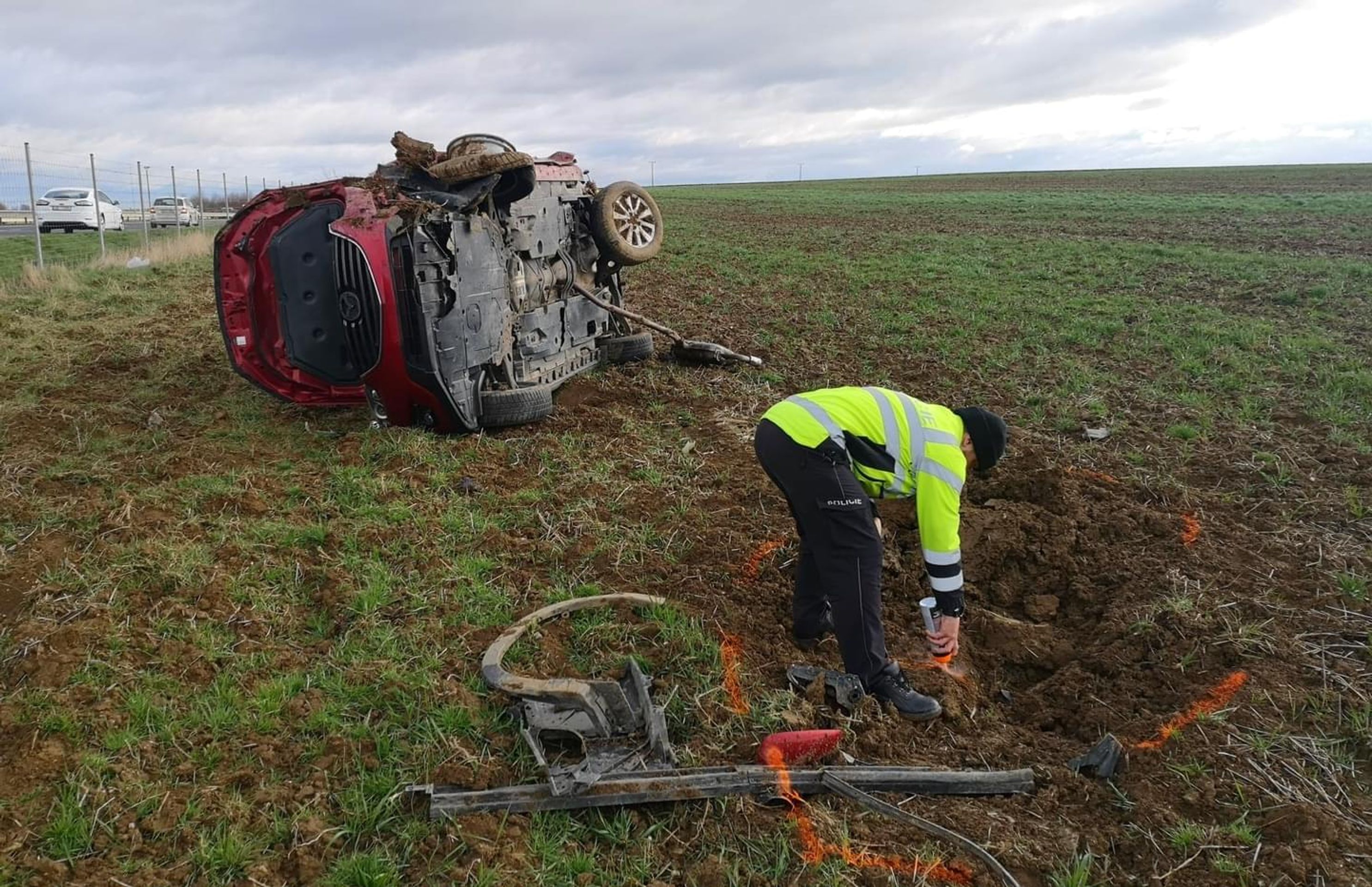 Na Plzeňsku se srazila dvě osobní auta - Vážná nehoda na Plzeňsku (2/10)