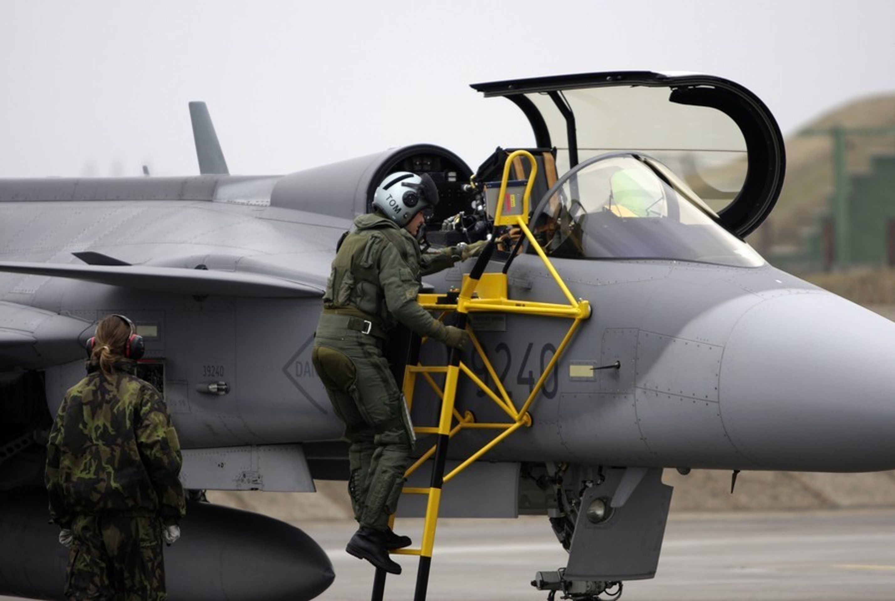 pilot v Gripenu - Galerie : Gripen (9/11)