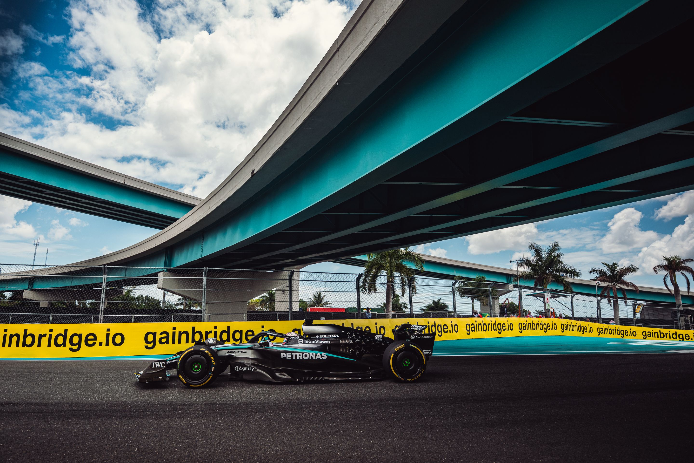 Monopost Mercedesu - Fotogalerie Mariana Chytky z Formule 1 v Miami (10/10)