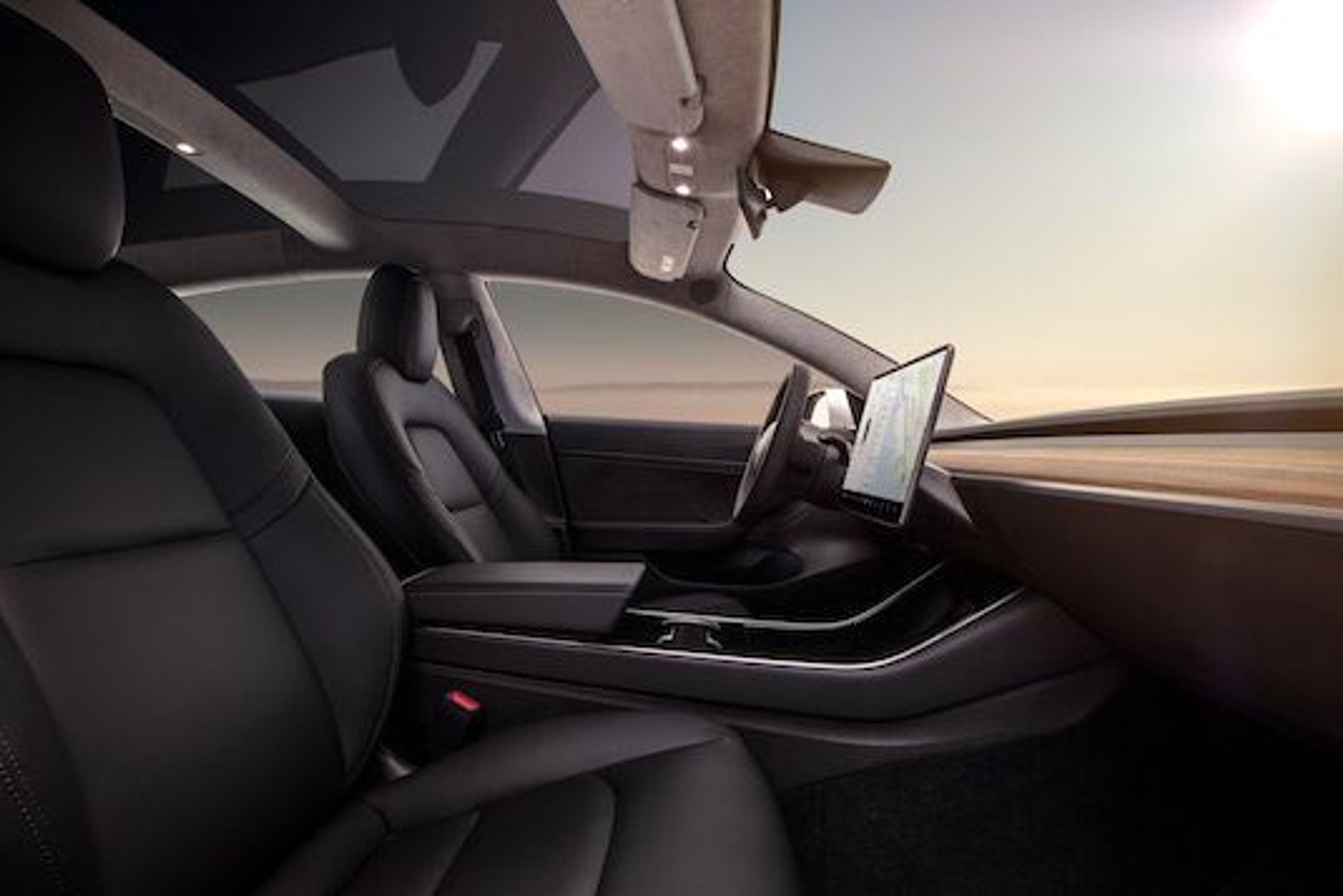 Tesla Model 3 - 13 - Fotogalerie: Elektromobil Tesla Model 3 (3/8)