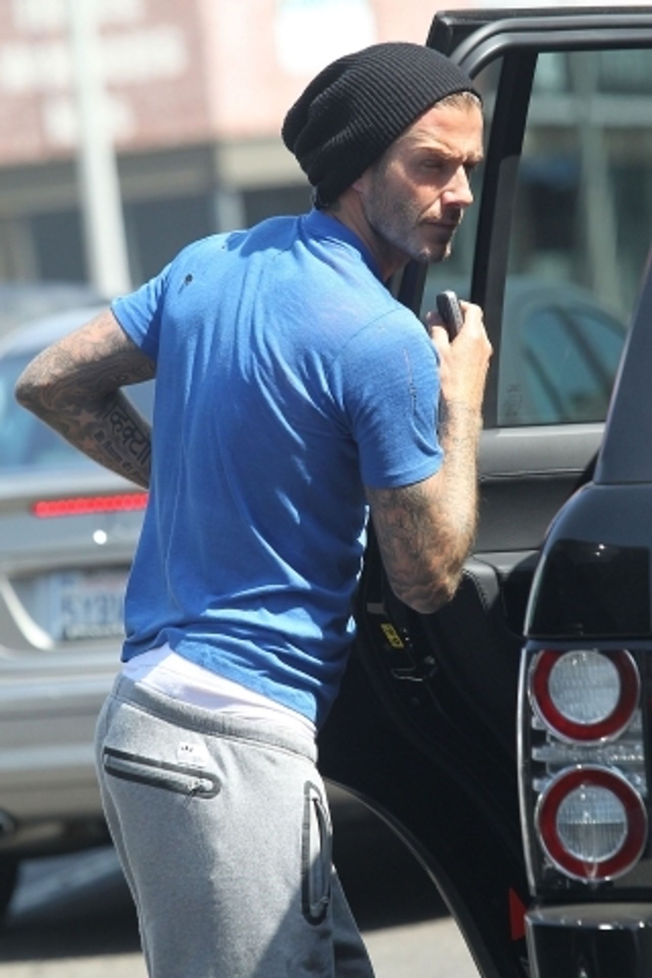 Beckham a děti - 9 - GALERIE: David Beckham a děti (4/15)