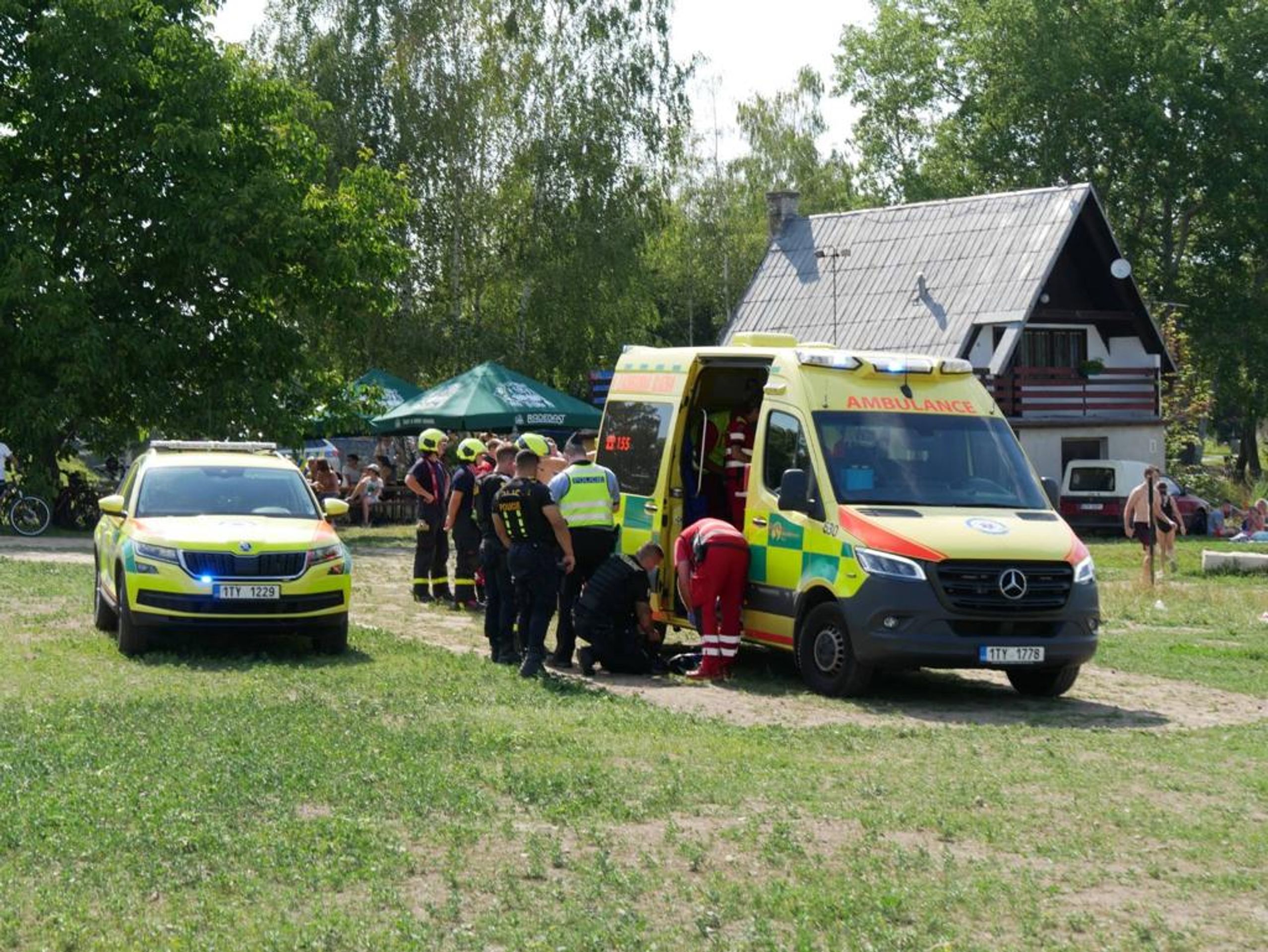 Další případ utonutí na Stříbrném jezeře v Opavě (3) - Utonutí dítěte (5/6)