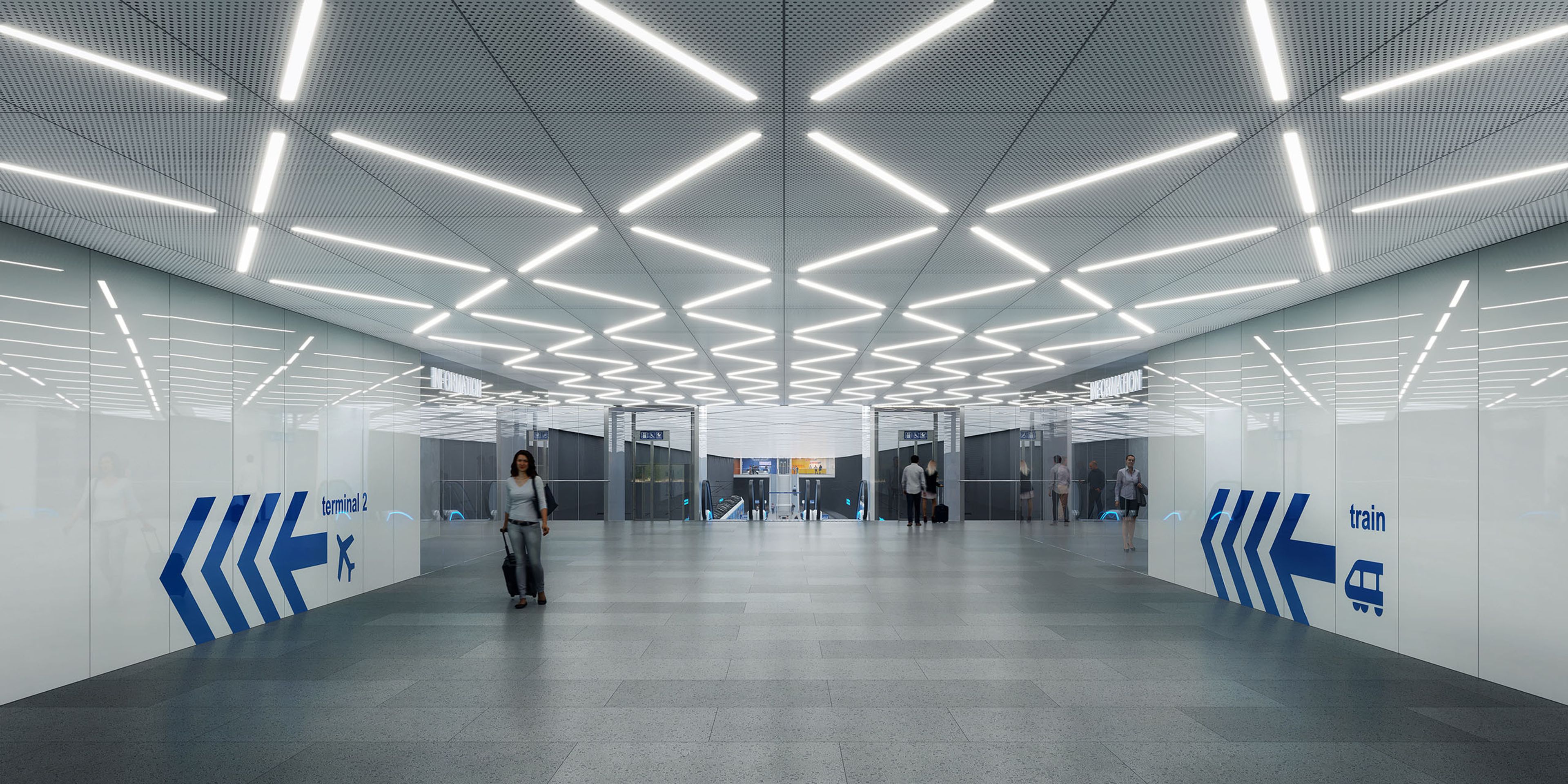 Příprava novostavby stanice Praha-Letiště Václava Havla vstupuje do finální fáze - 3 - GALERIE: Příprava novostavby stanice Praha-Letiště Václava Havla vstupuje do finální fáze (3/5)