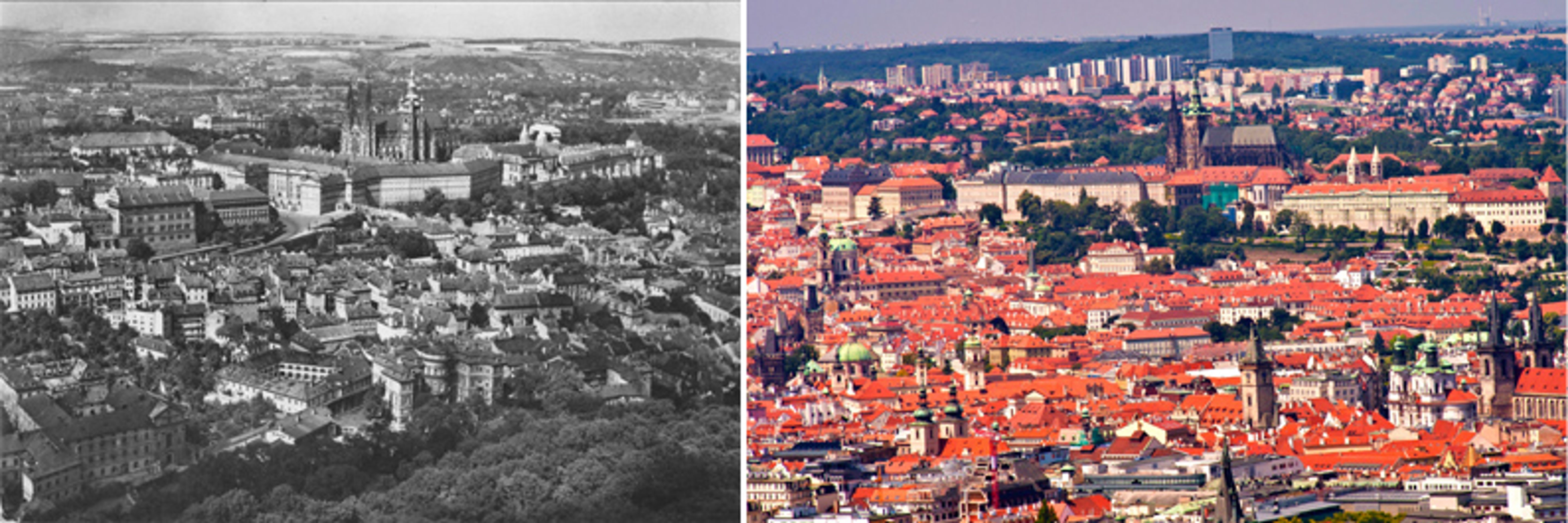 Historické fotky - Hradčany - GALERIE: Praha dříve a dnes (19/23)