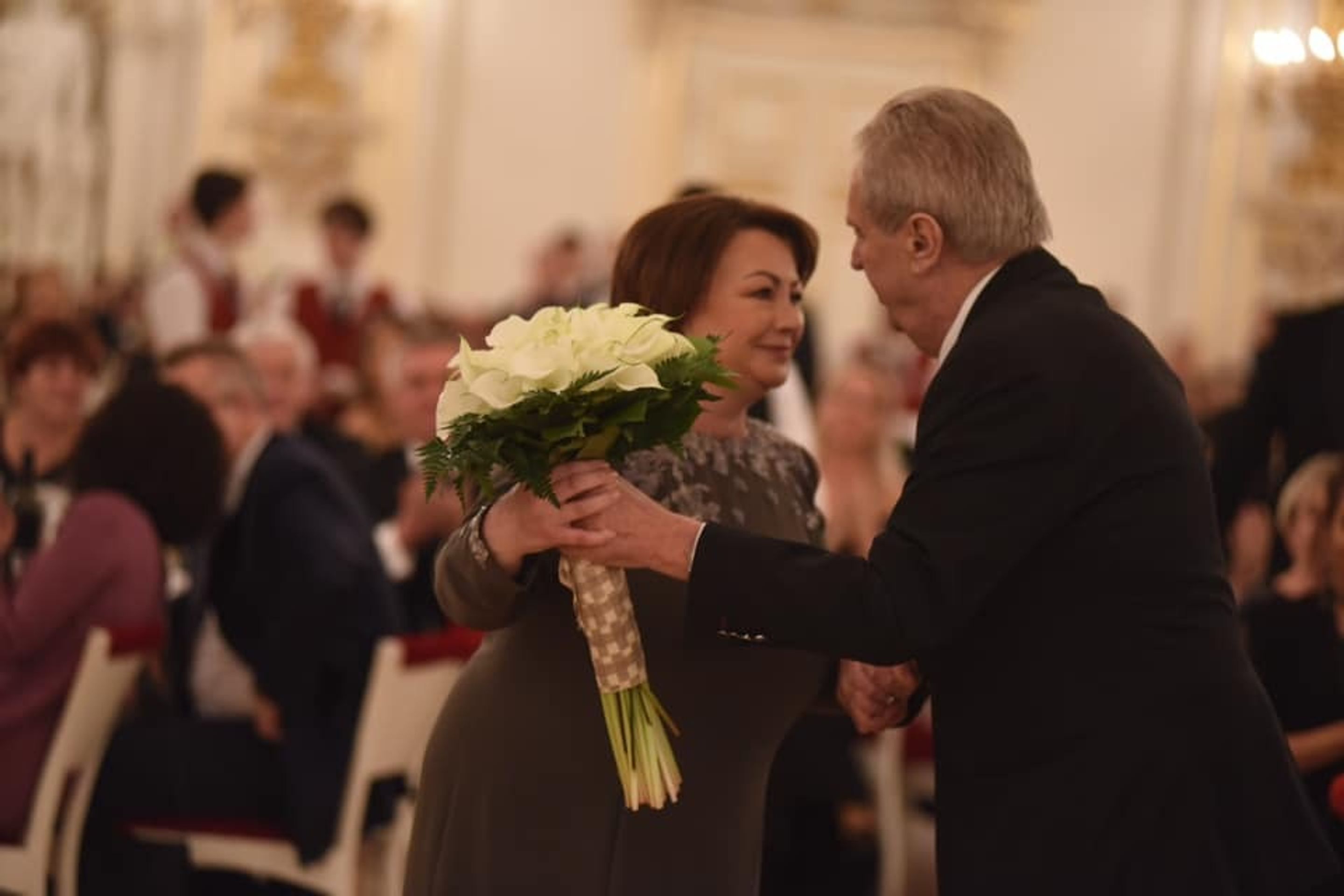 Charitativní ples prezidenta republiky - 2 - GALERIE: Reprezentační ples na Pražském hradě (2/13)